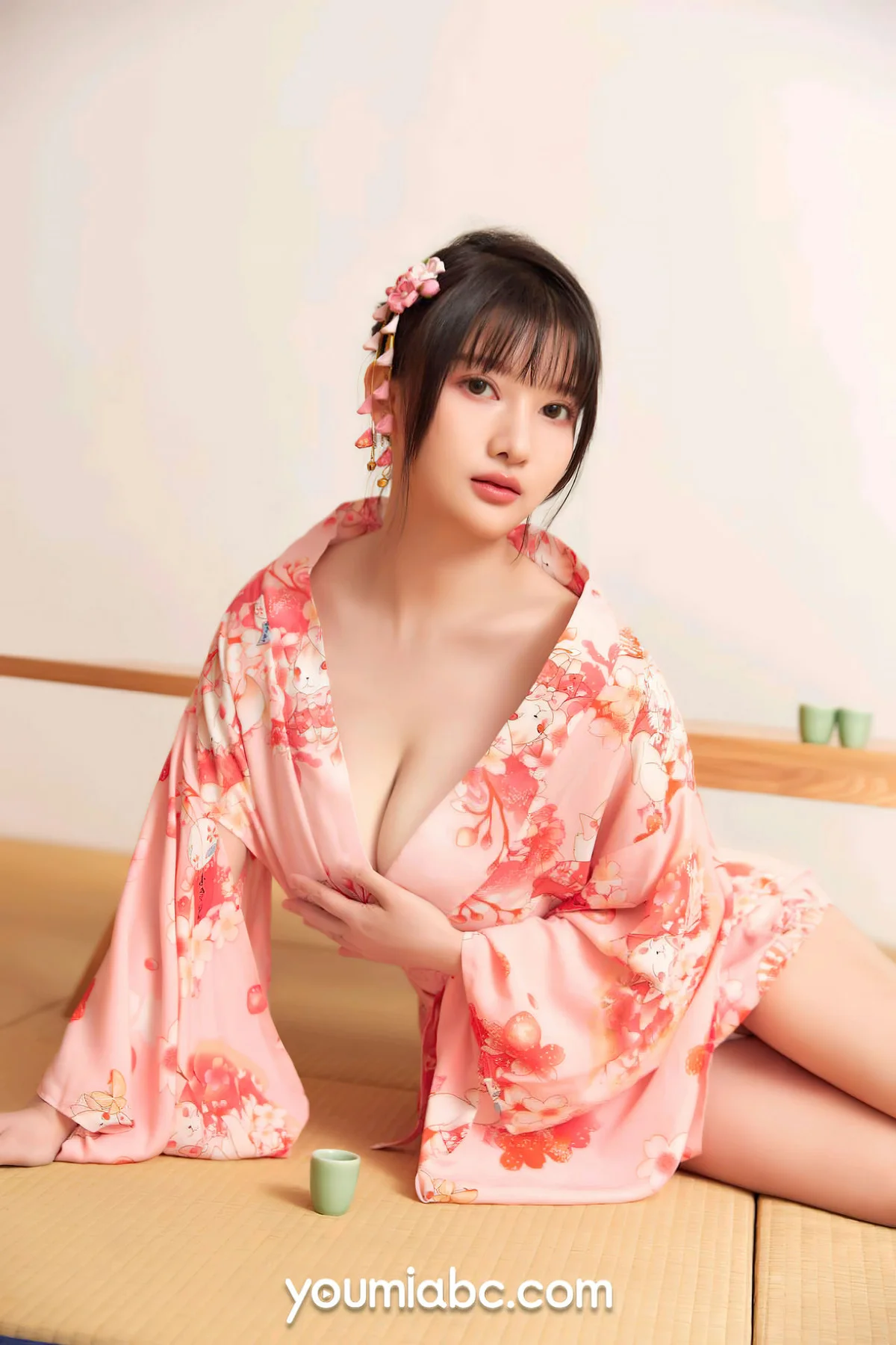 YOUMEI 尤美  2022-10-28-1 尹儿 和服美乳 - 1