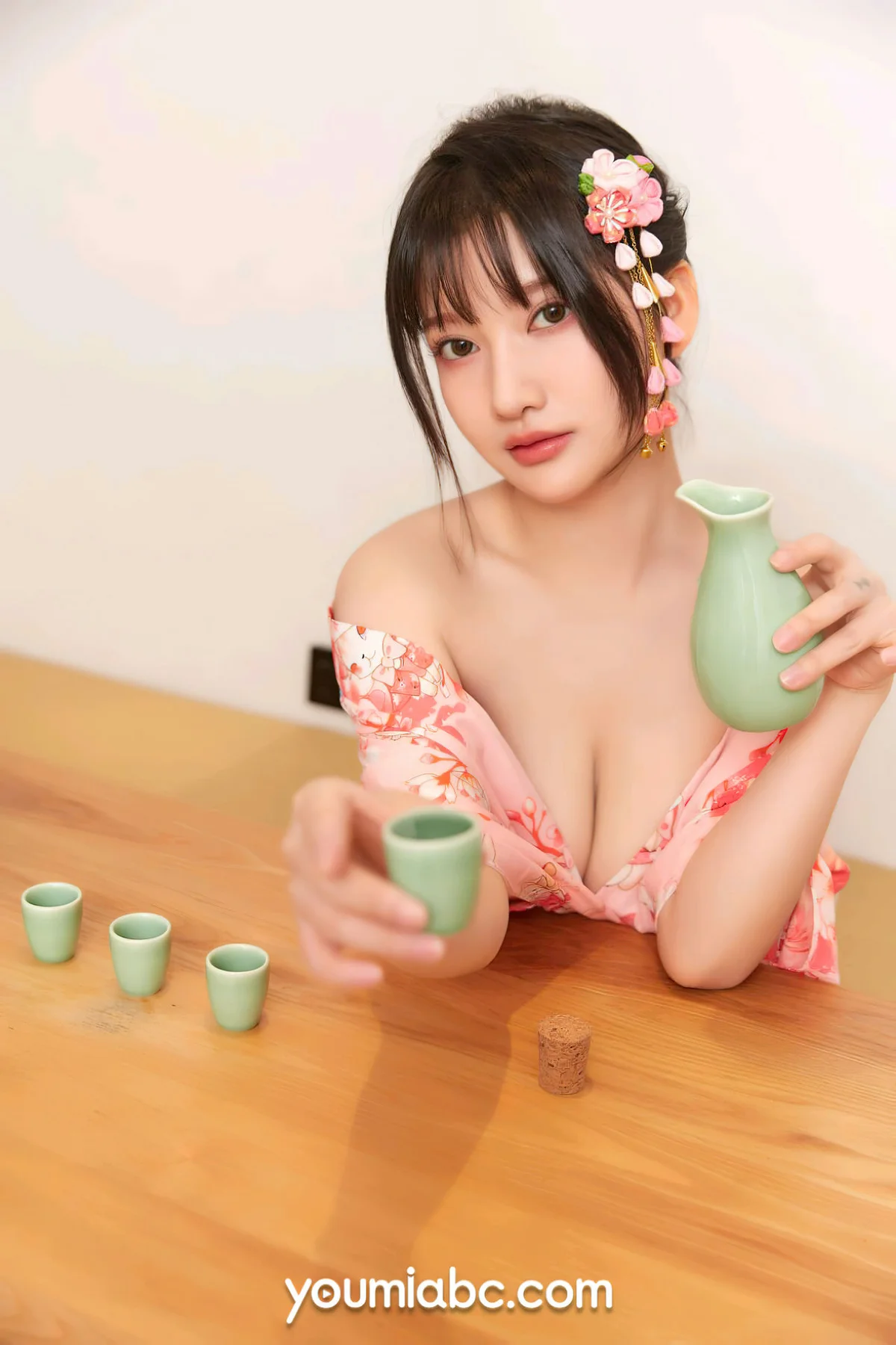 YOUMEI 尤美  2022-10-28-1 尹儿 和服美乳 - 7