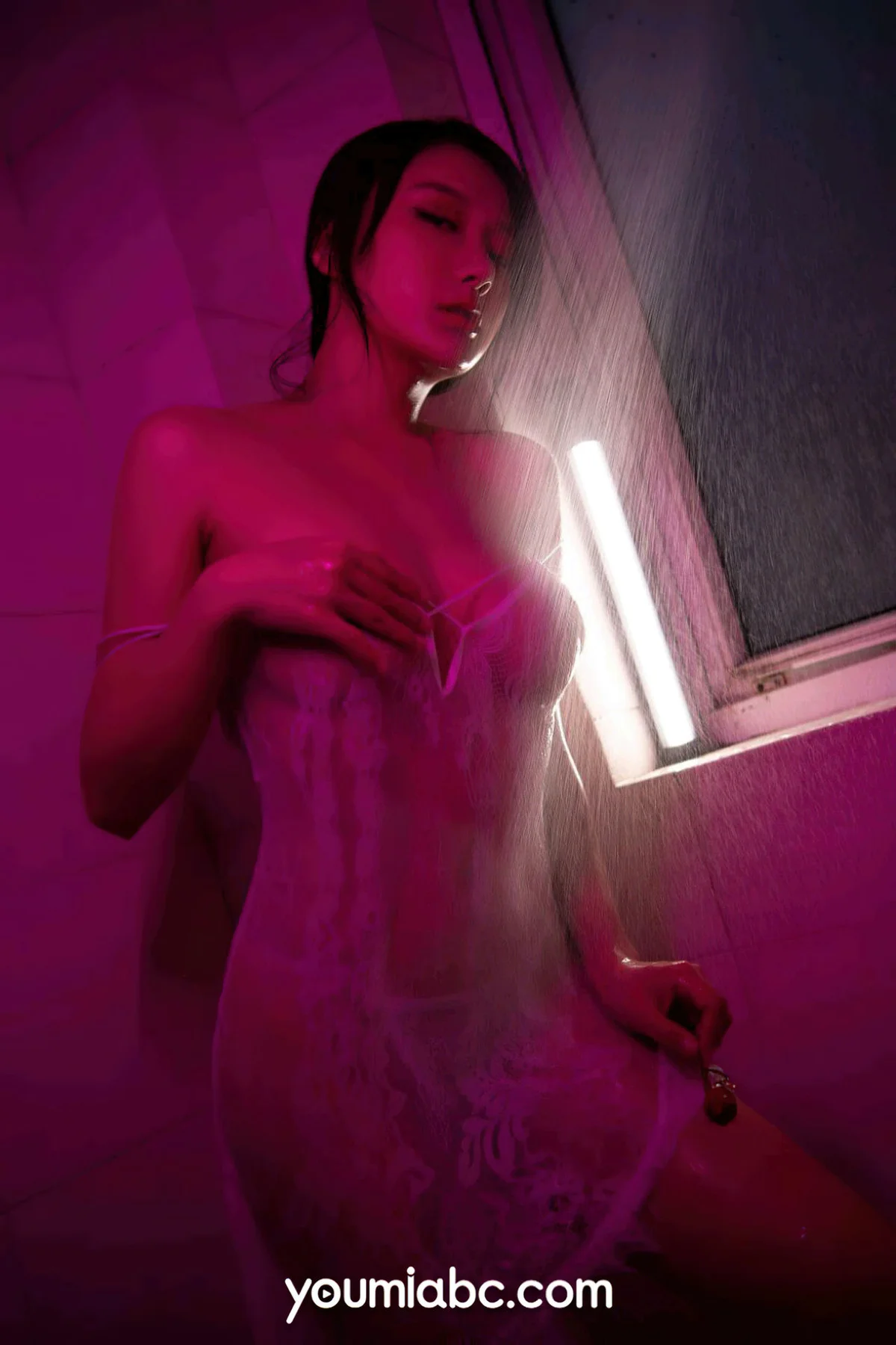 YOUMEI 尤美  2022-11-02-1 何嘉颖 诱惑湿身 - 3