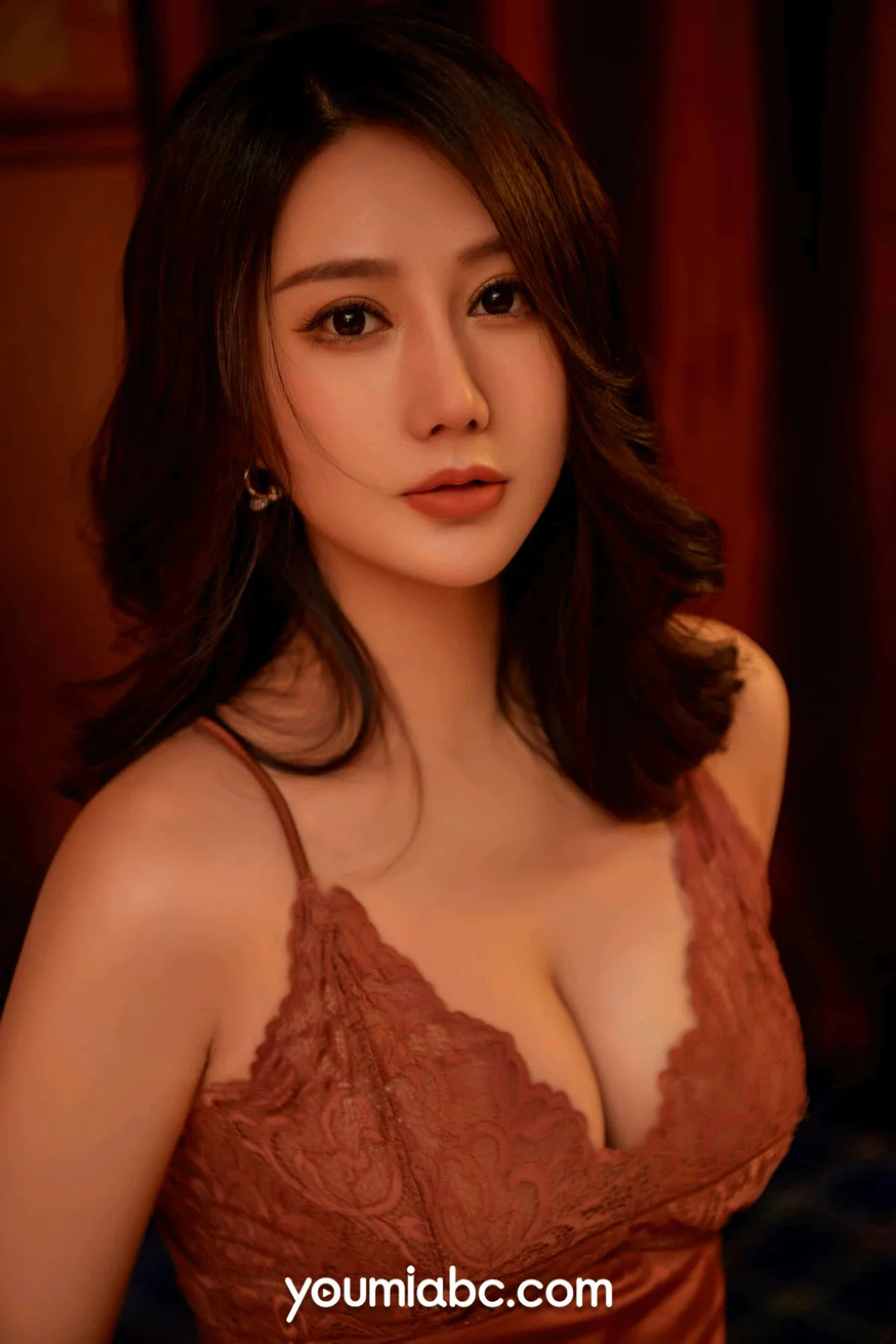 YOUMEI 尤美  2022-11-09-1 沈善熙 性感睡裙 - 9