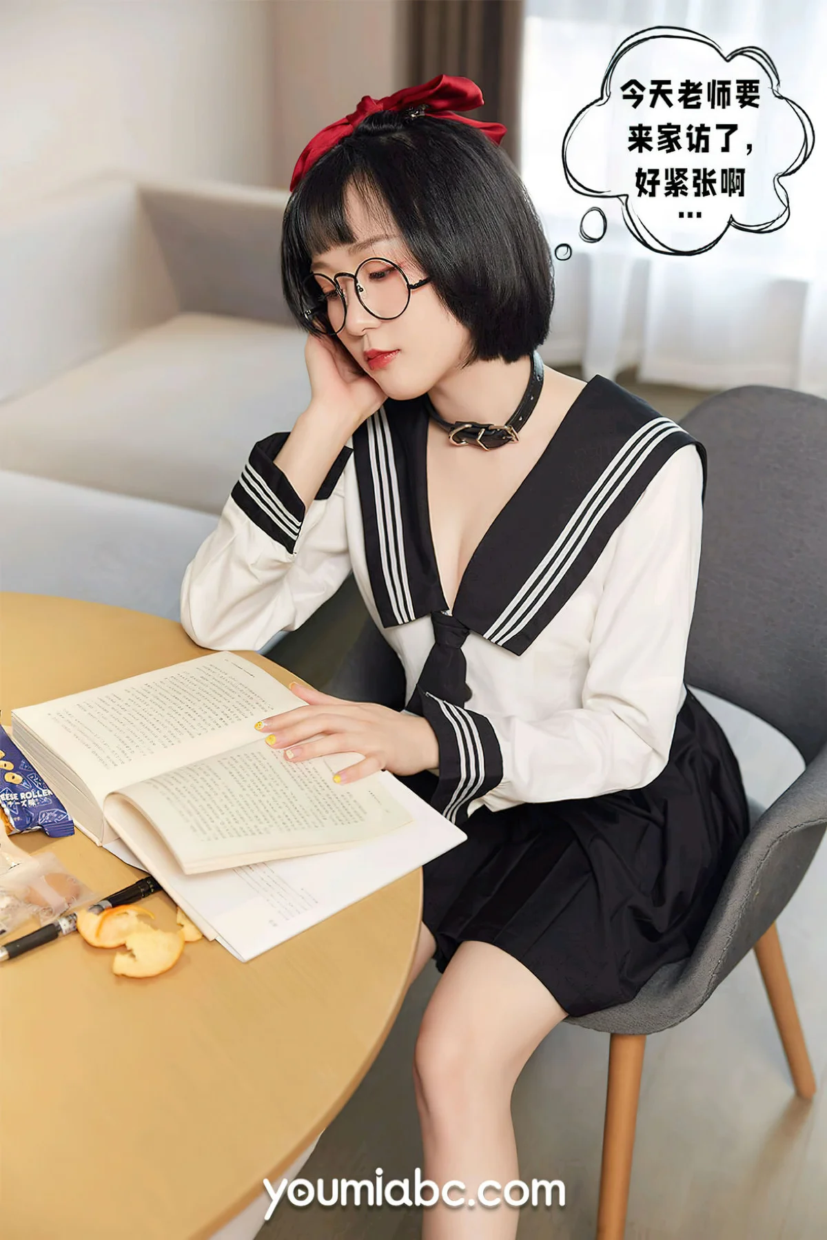 YOUMEI 尤美  2022-12-07 龙女宝宝 jk学妹 - 5