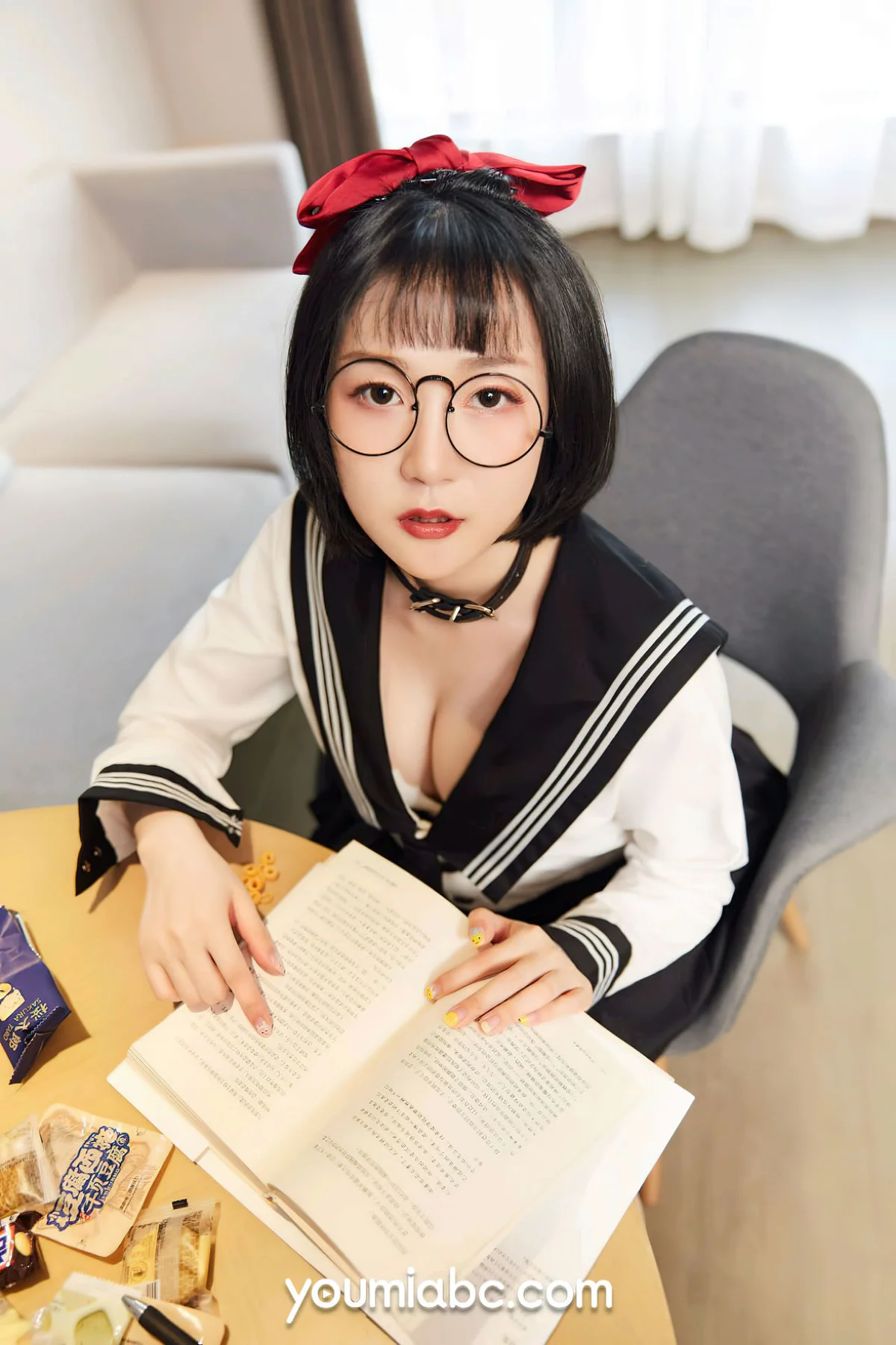 YOUMEI 尤美  2022-12-07 龙女宝宝 jk学妹 - 5