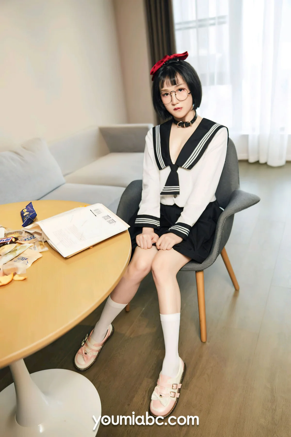 YOUMEI 尤美  2022-12-07 龙女宝宝 jk学妹 - 8