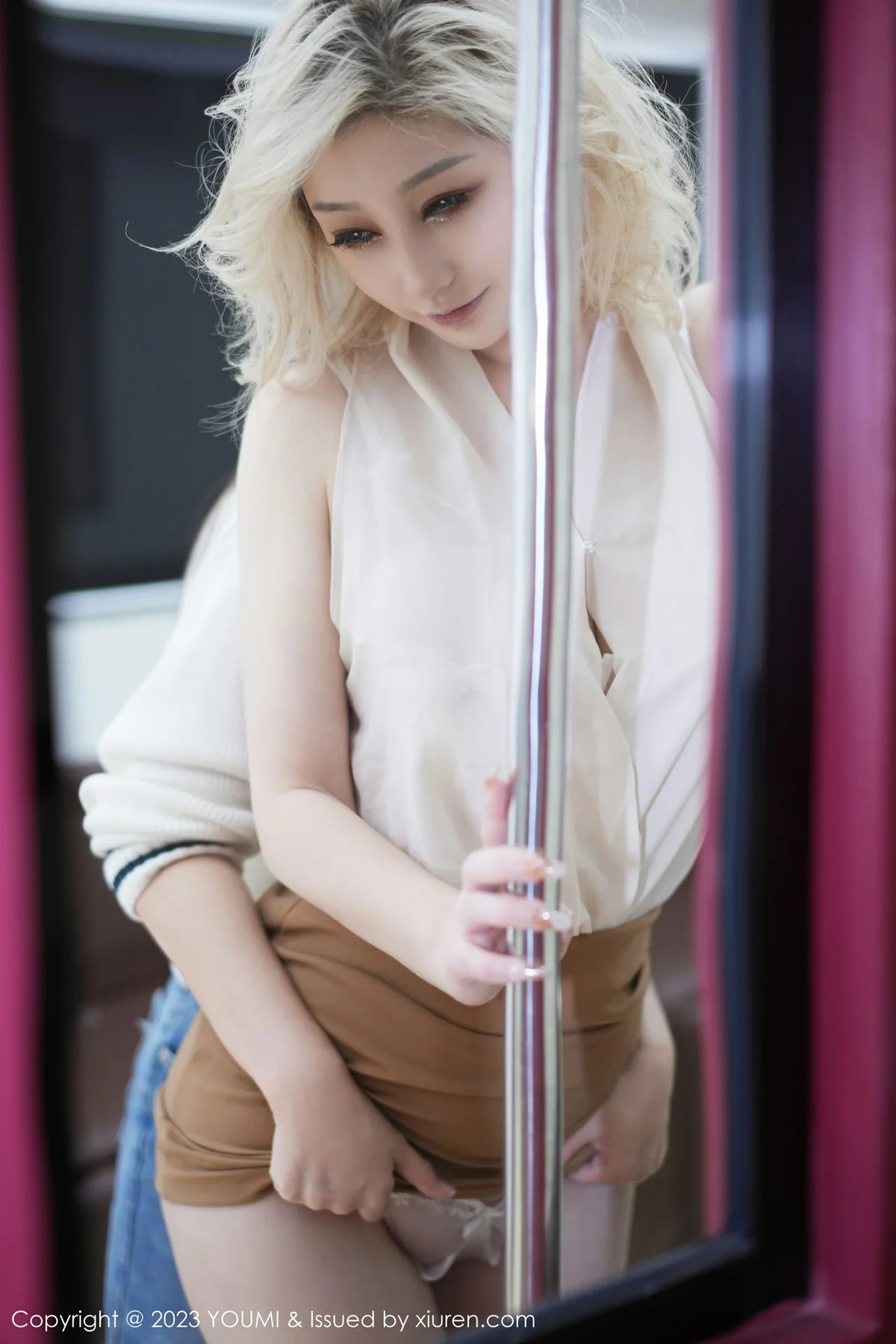 YOUMI 尤蜜荟 Vol.1005 妲己_Toxic 电车美胸肥臀性感写真1 - 10