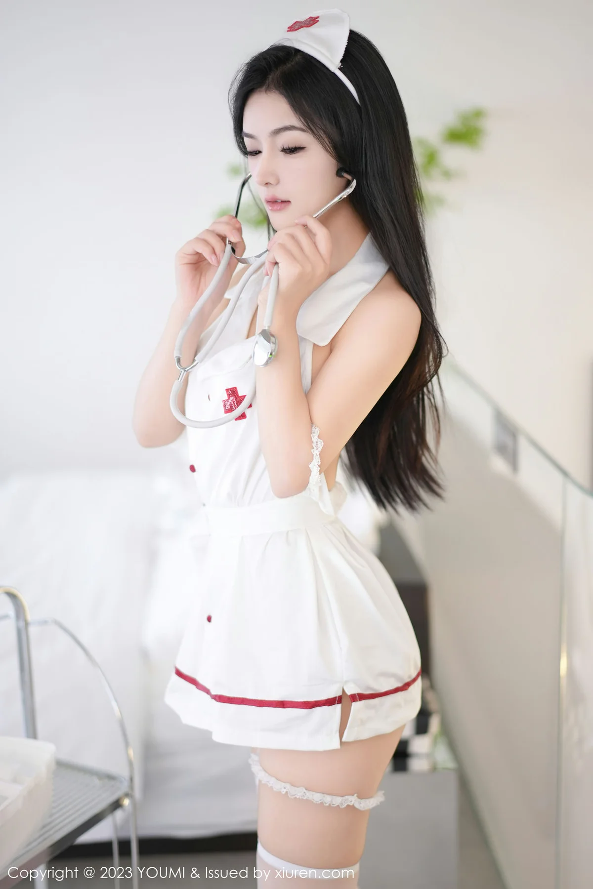 YOUMI 尤蜜荟 Vol.1009 谭小灵 情趣护士性感写真2 - 6