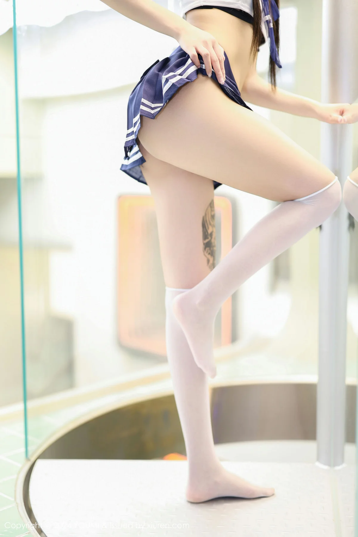 YOUMI 尤蜜荟 Vol.1048 赵可欣baby 诱人白色丝袜性感写真22 - 7