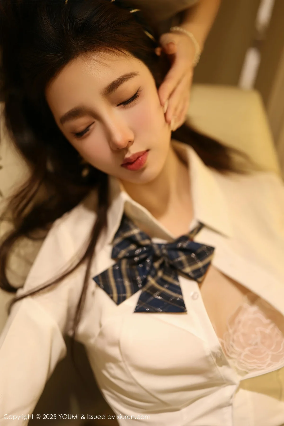 YOUMI 尤蜜荟 Vol.1183 twin桃桃 诱人白色丝袜 - 7