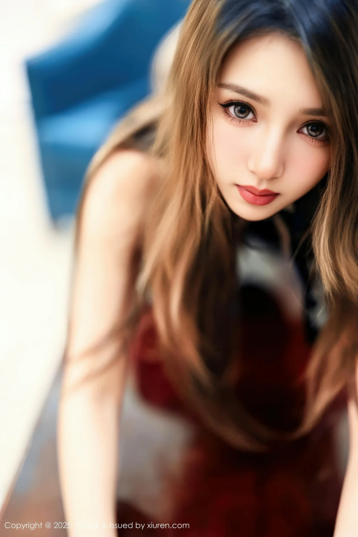 YOUMI 尤蜜荟 Vol.1188 Twins-天夭 乳贴诱惑旗袍 - 5