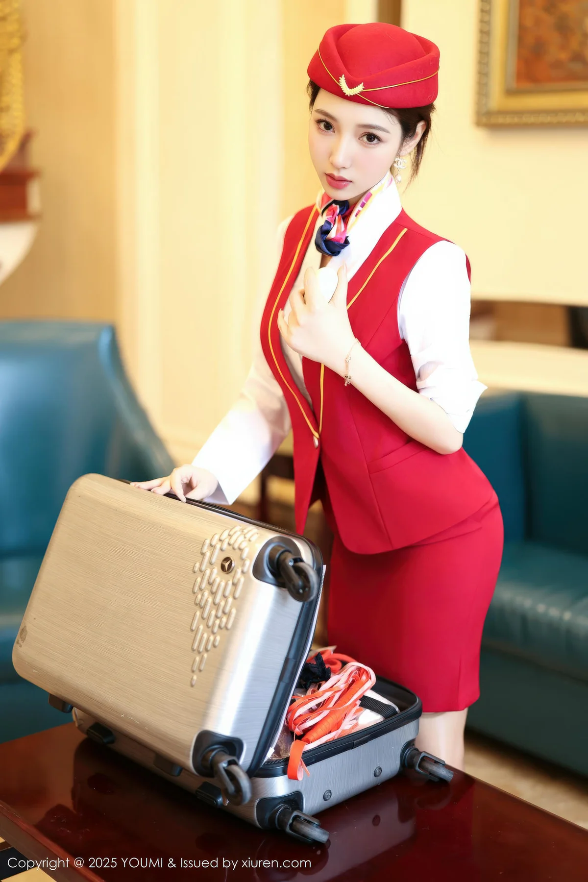 YOUMI 尤蜜荟 Vol.1189 Twins桃之夭夭 两位性感女神双峰对决 - 9