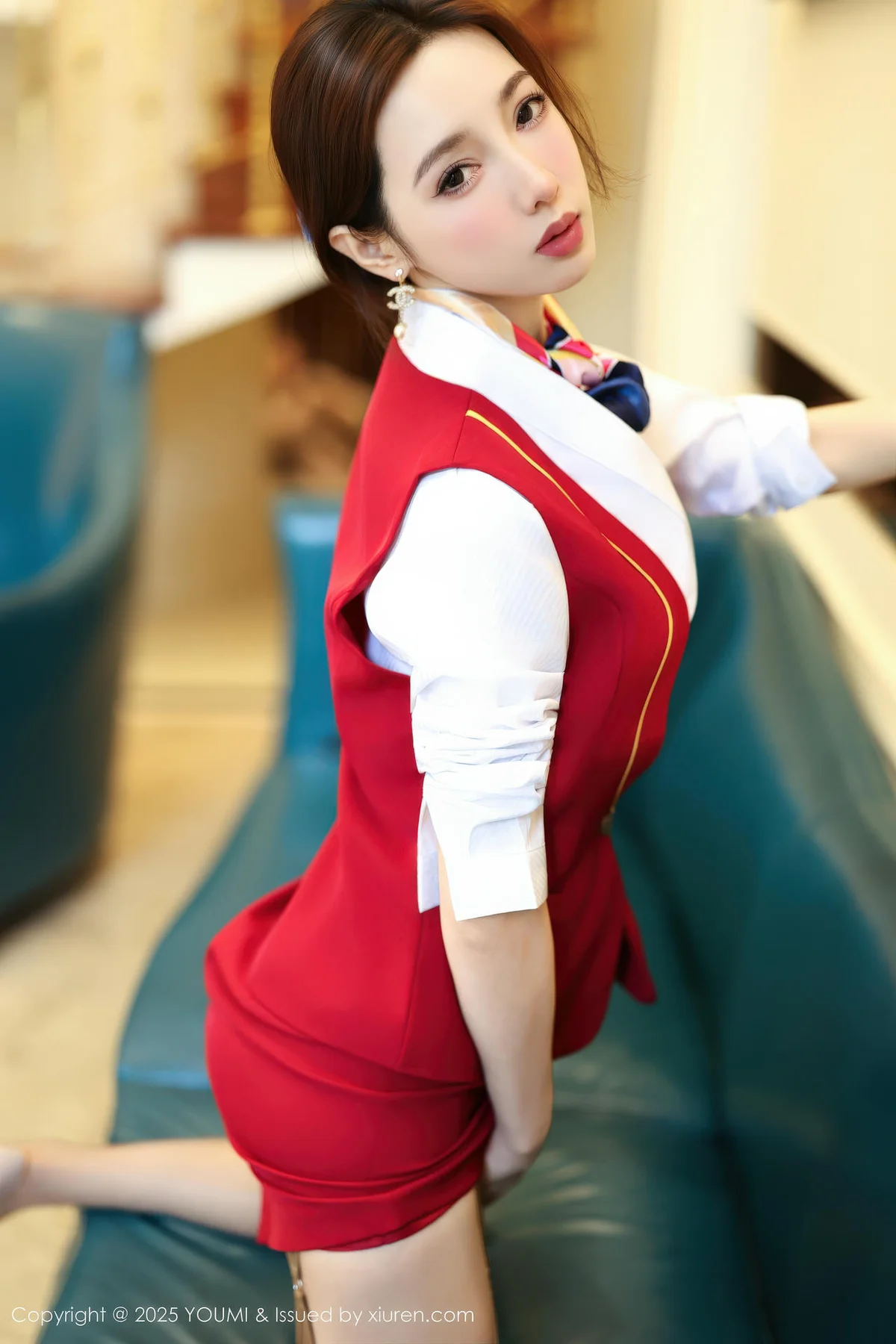 YOUMI 尤蜜荟 Vol.1189 Twins桃之夭夭 两位性感女神双峰对决 - 4