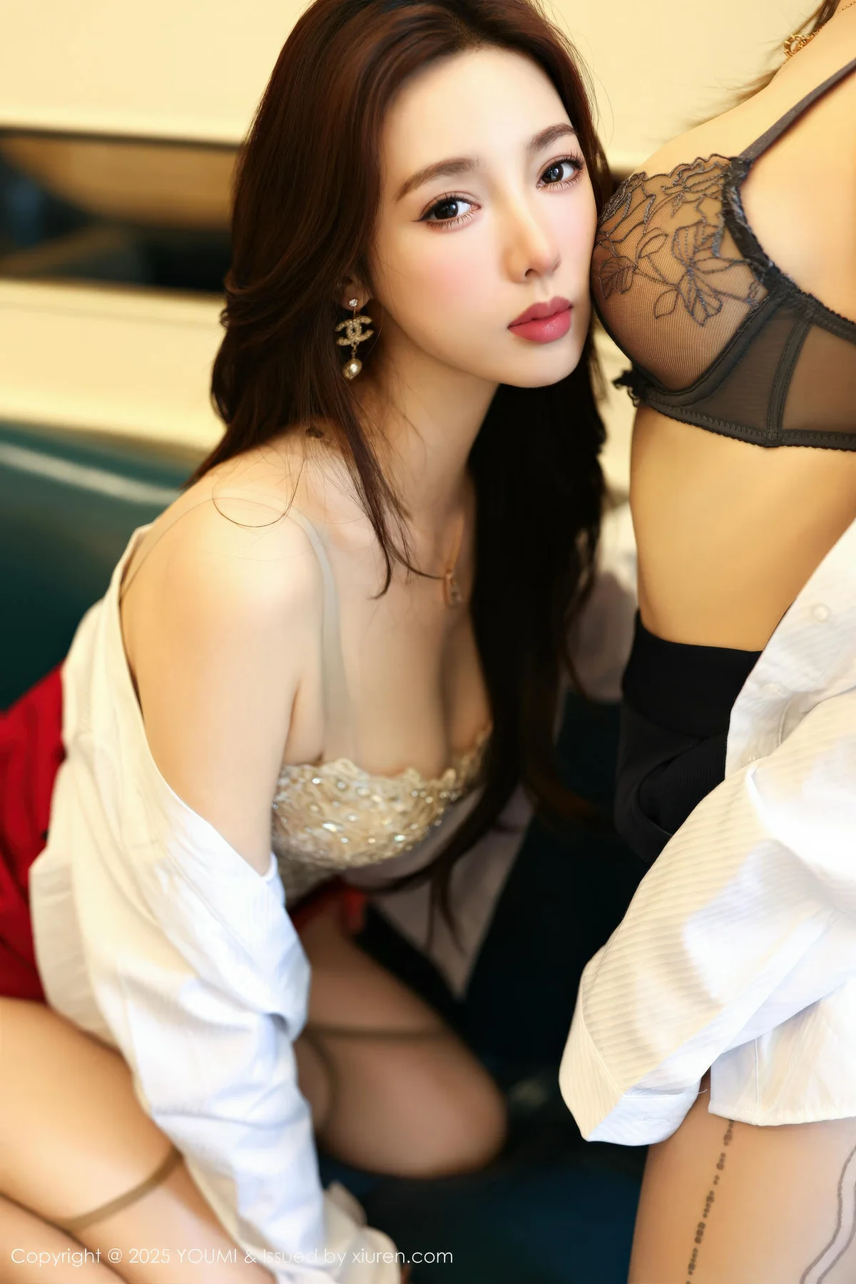 YOUMI 尤蜜荟 Vol.1189 Twins桃之夭夭 两位性感女神双峰对决 - 4