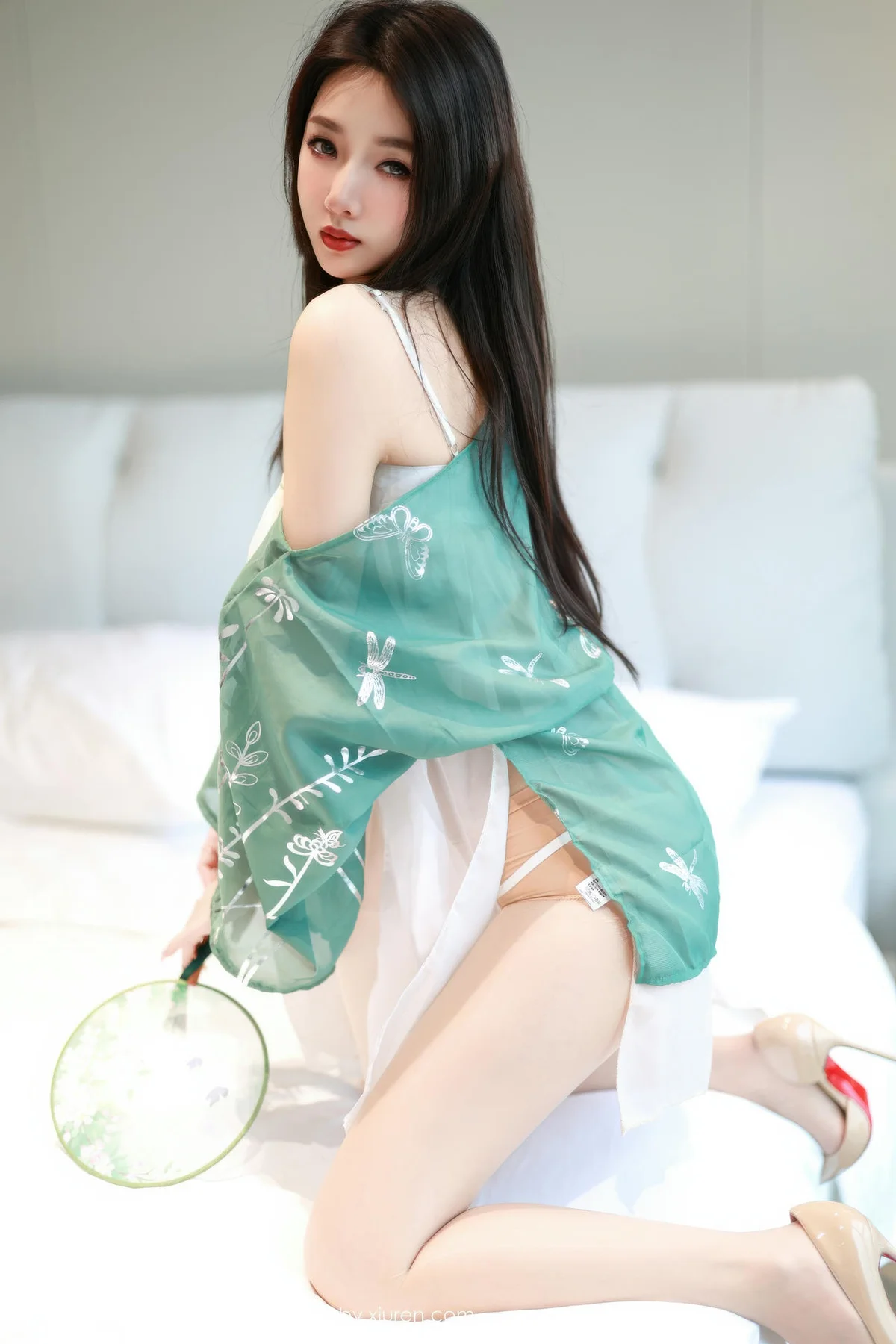 YOUMI 尤蜜荟 Vol.1200 twins天夭 古风服饰透视 - 3