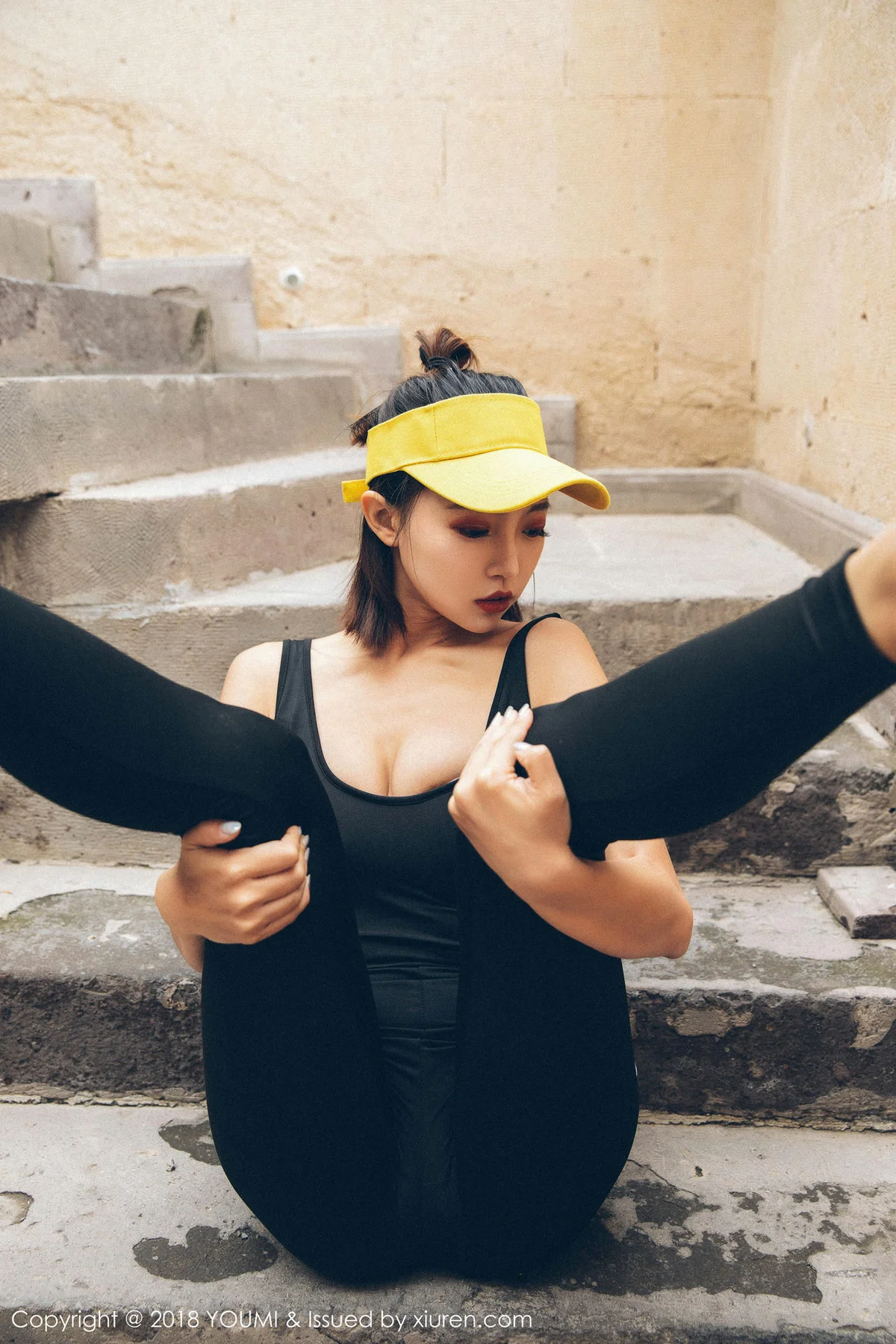 YOUMI 尤蜜荟 Vol.254 冯木木LRIS 运动健身辣妹美女 - 1