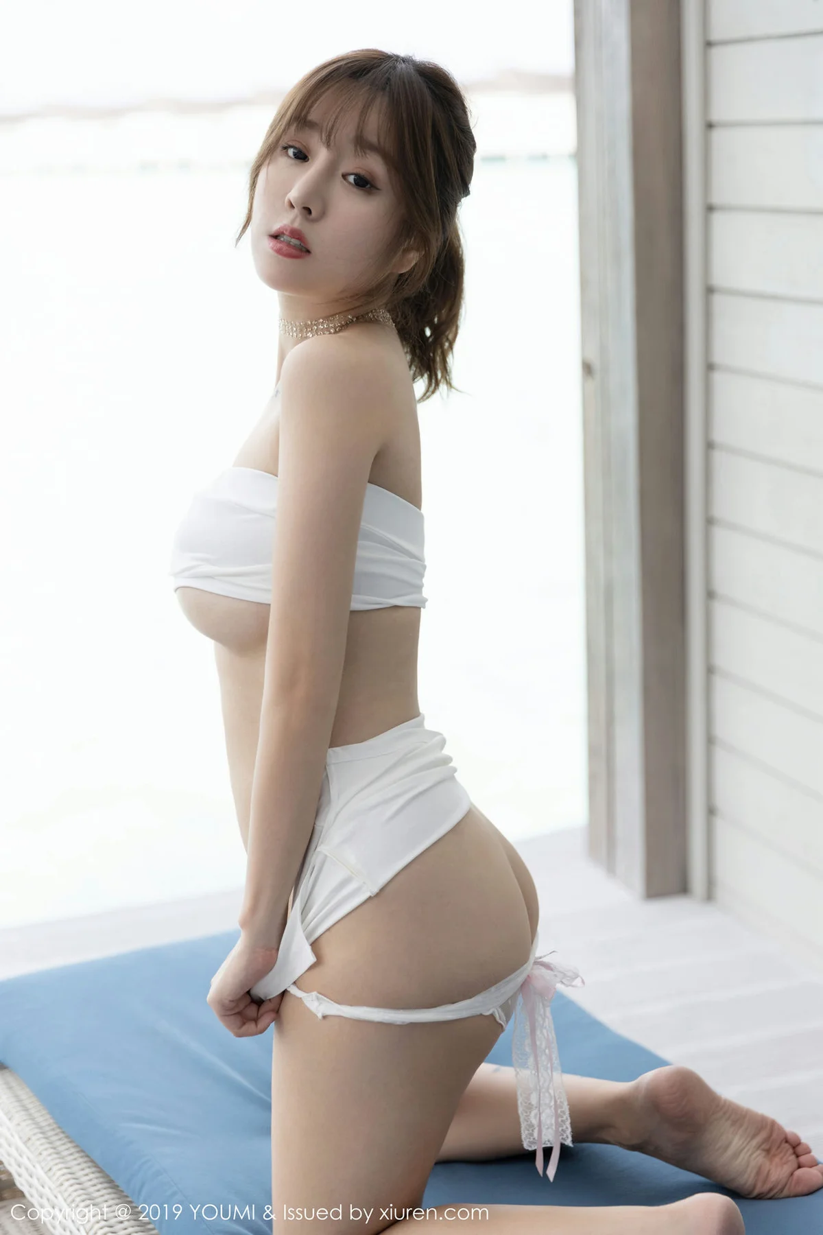 YOUMI 尤蜜荟 Vol.368 王雨纯内衣抹胸系列马尔代夫旅拍 - 9