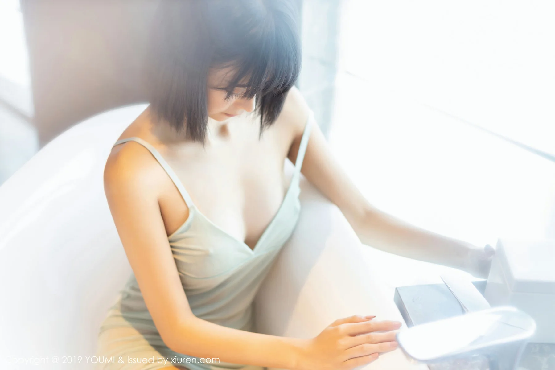 YOUMI 尤蜜荟 Vol.370 性感浴室 蓝夏Akasha - 7