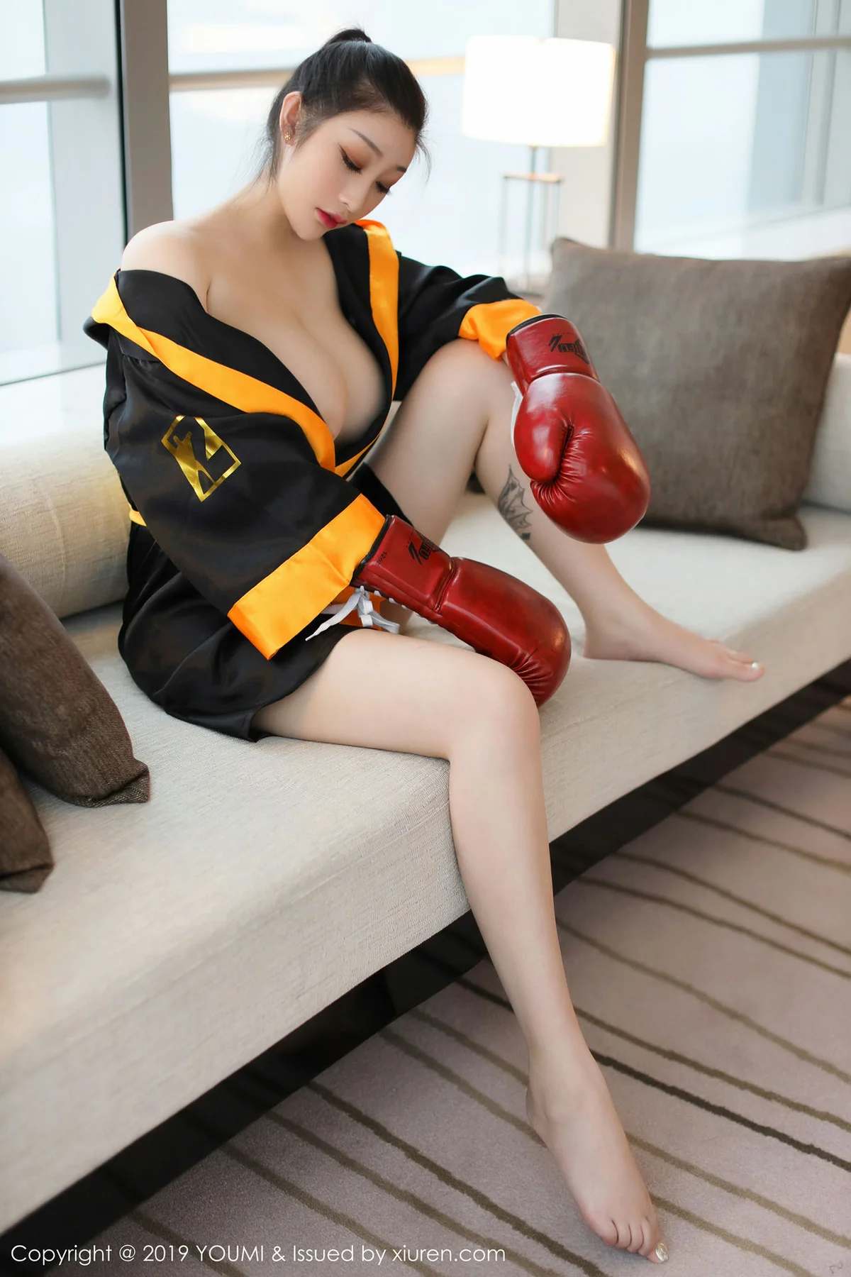 YOUMI 尤蜜荟 Vol.387 女拳击手系列 妲己_Toxic 性感写真 - 8