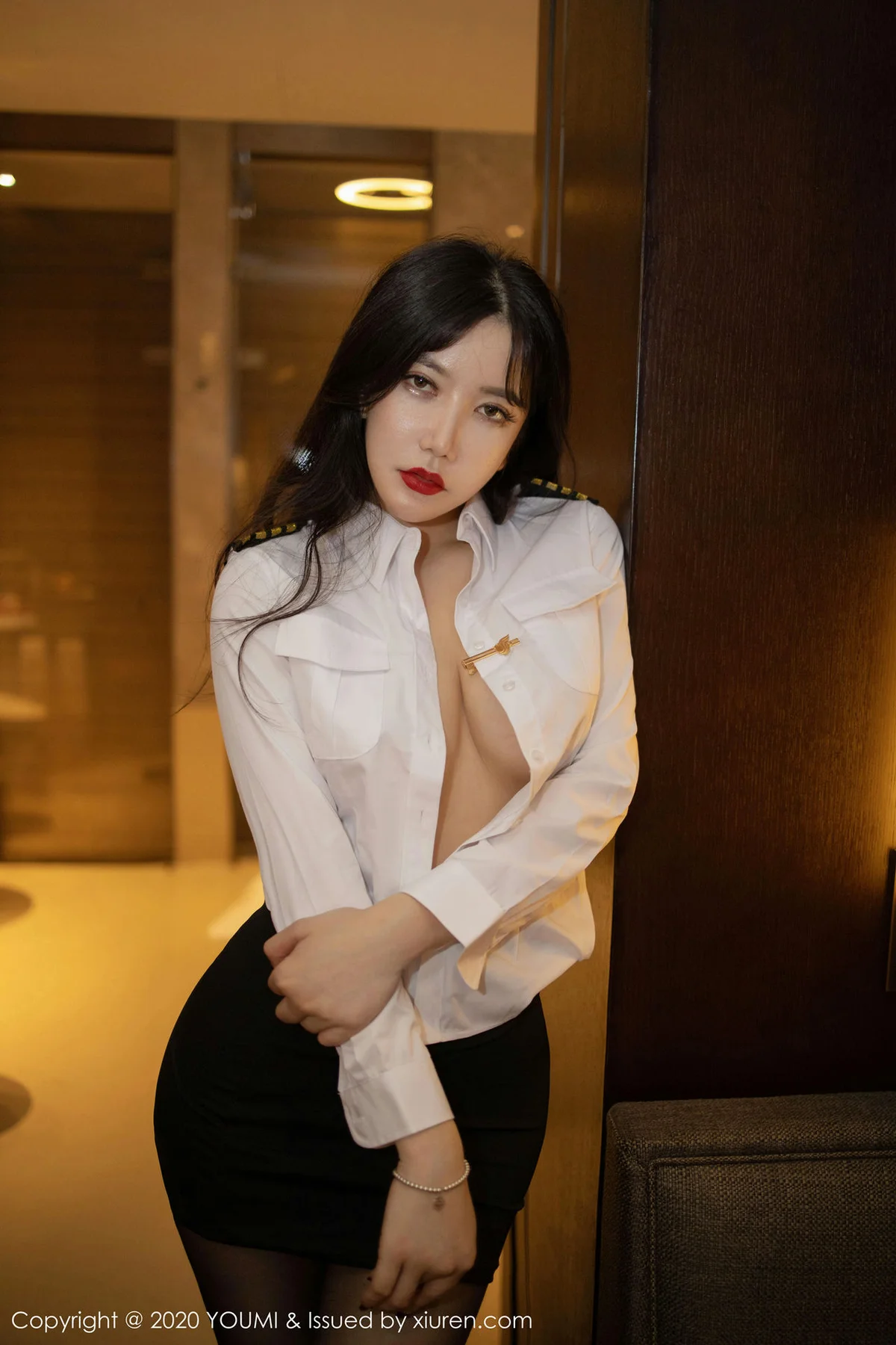 YOUMI 尤蜜荟 Vol.428 职业OL心妍小公主 性感写真 - 8