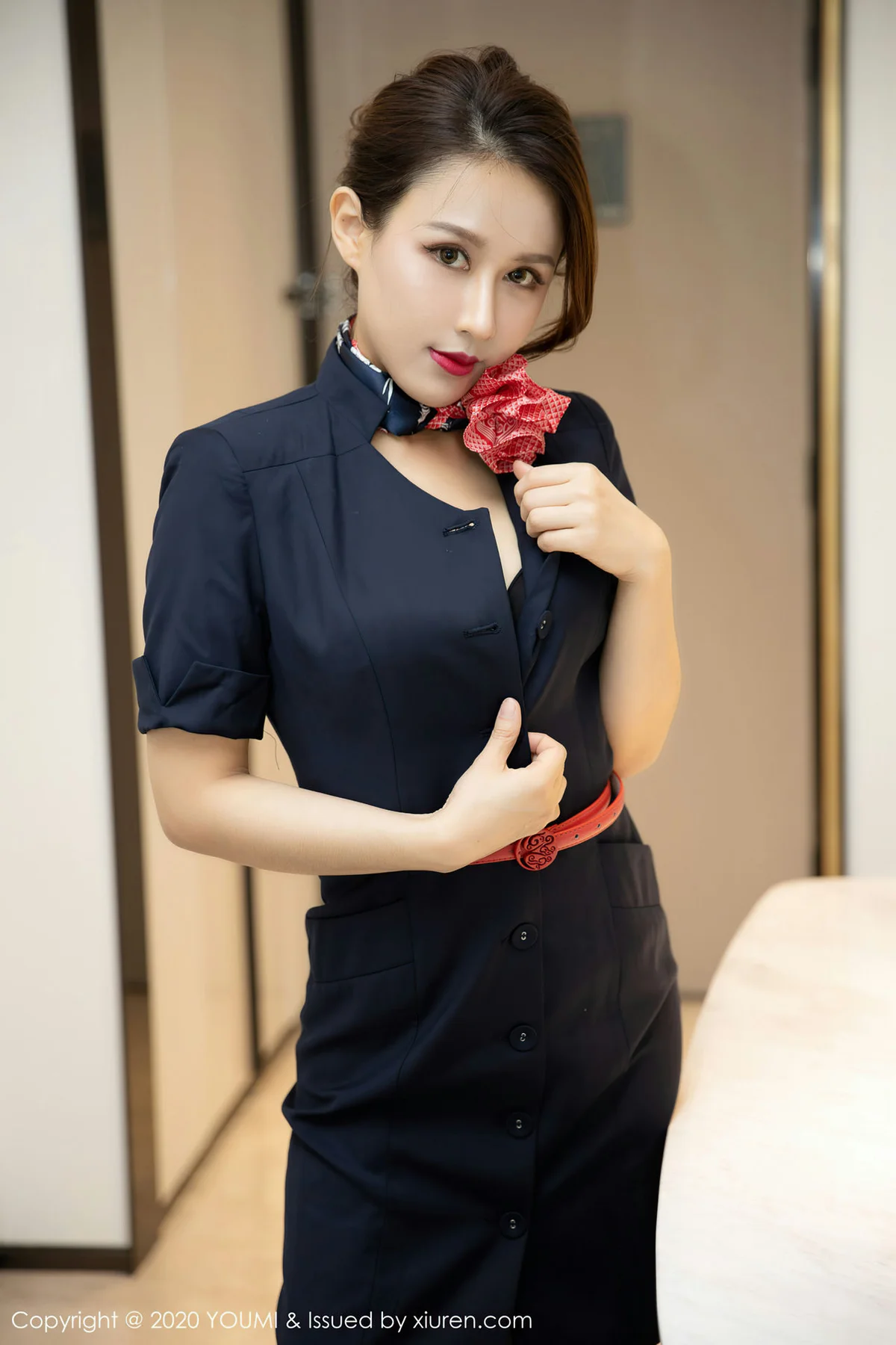 YOUMI 尤蜜荟 Vol.536 徐安安 制服空姐 - 5