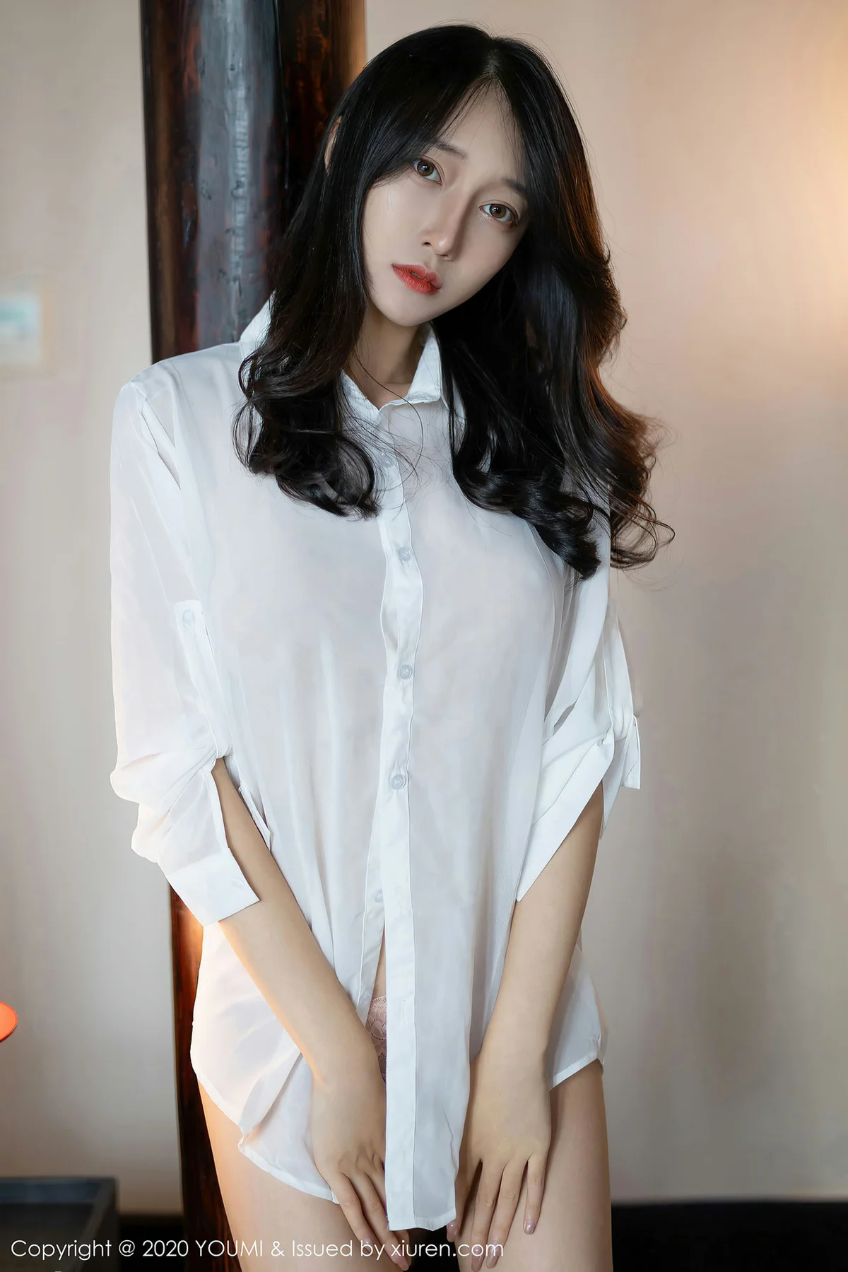 YOUMI 尤蜜荟 Vol.560 白衬衫美女  玥儿玥er  健美身材 - 2