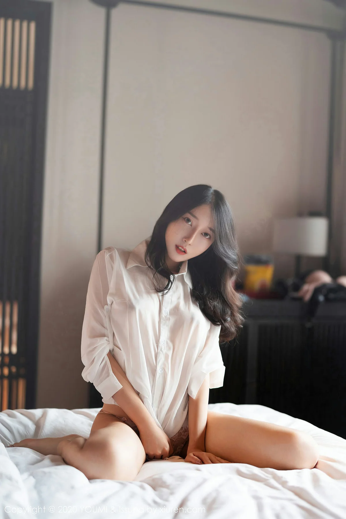 YOUMI 尤蜜荟 Vol.560 白衬衫美女  玥儿玥er  健美身材 - 8