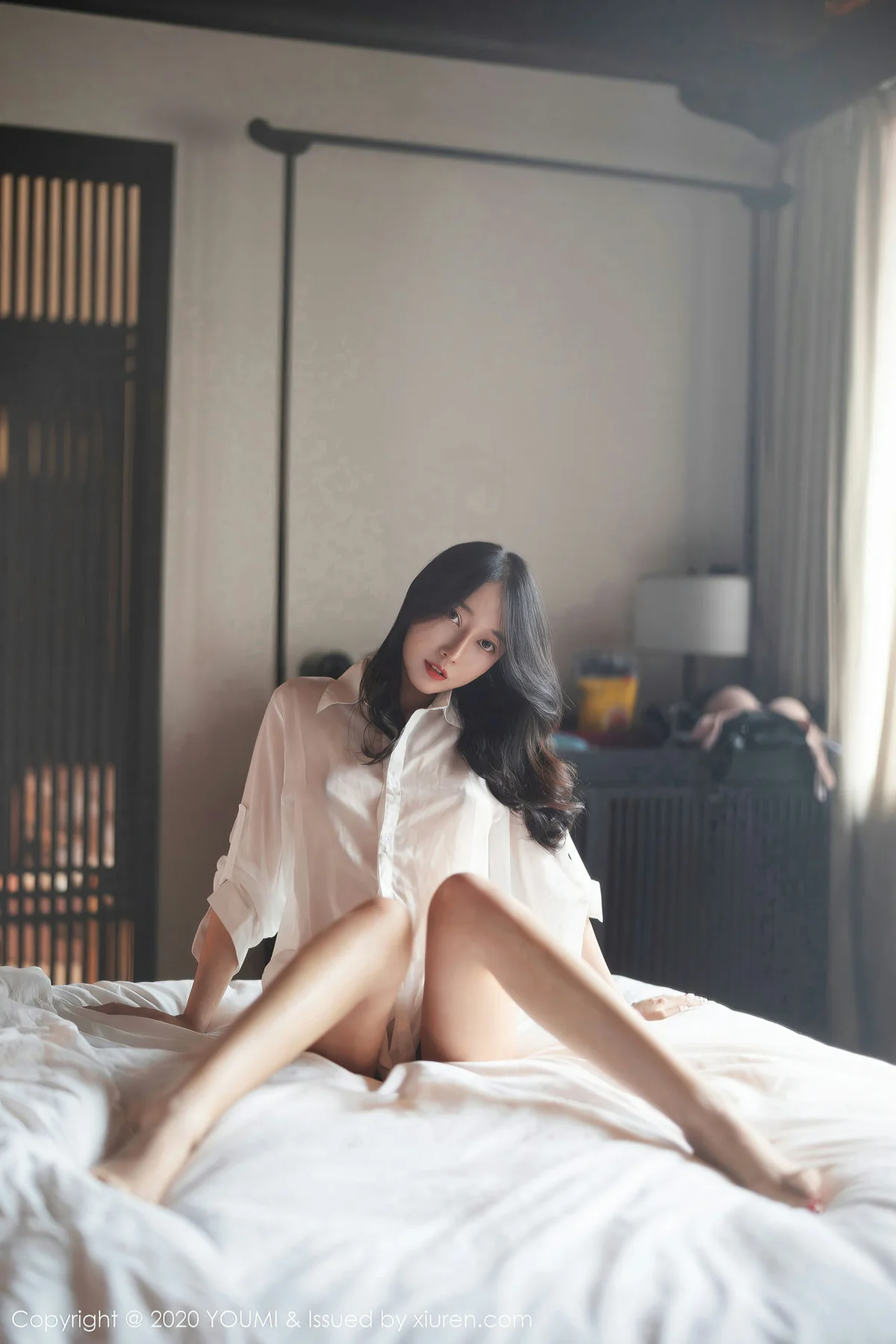 YOUMI 尤蜜荟 Vol.560 白衬衫美女  玥儿玥er  健美身材 - 9