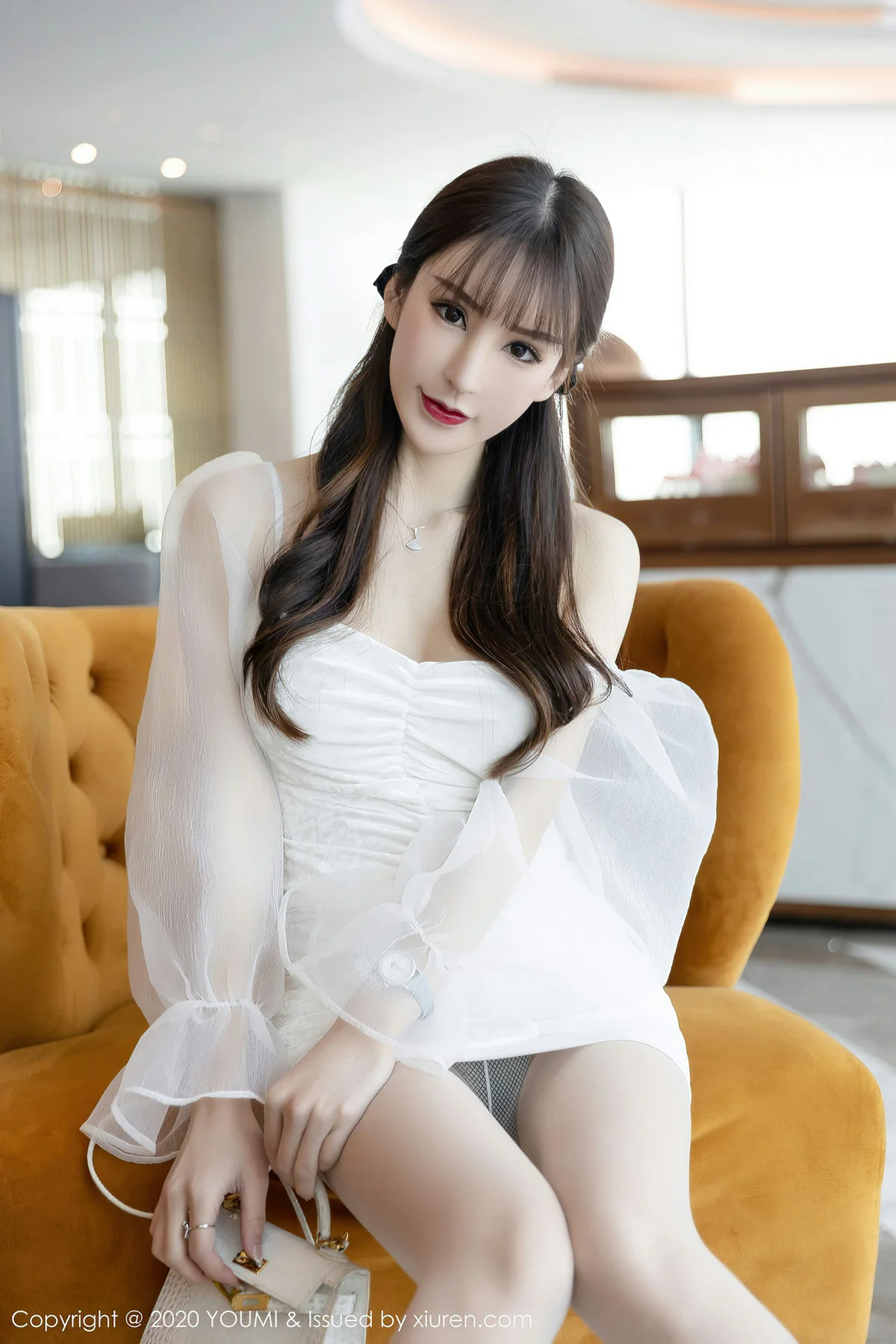 YOUMI 尤蜜荟 Vol.570 肤白胜雪女神 周于希 - 6