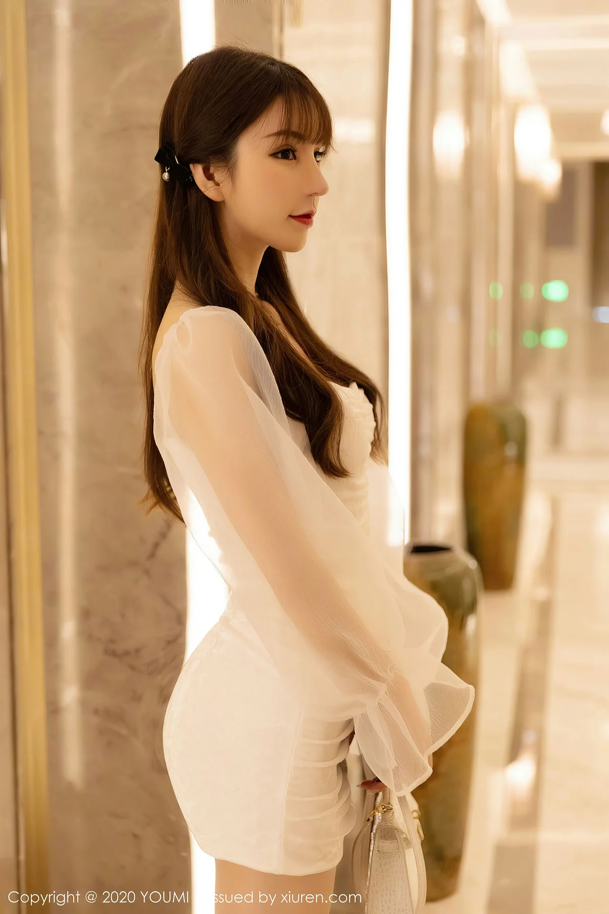 YOUMI 尤蜜荟 Vol.570 肤白胜雪女神 周于希 - 9