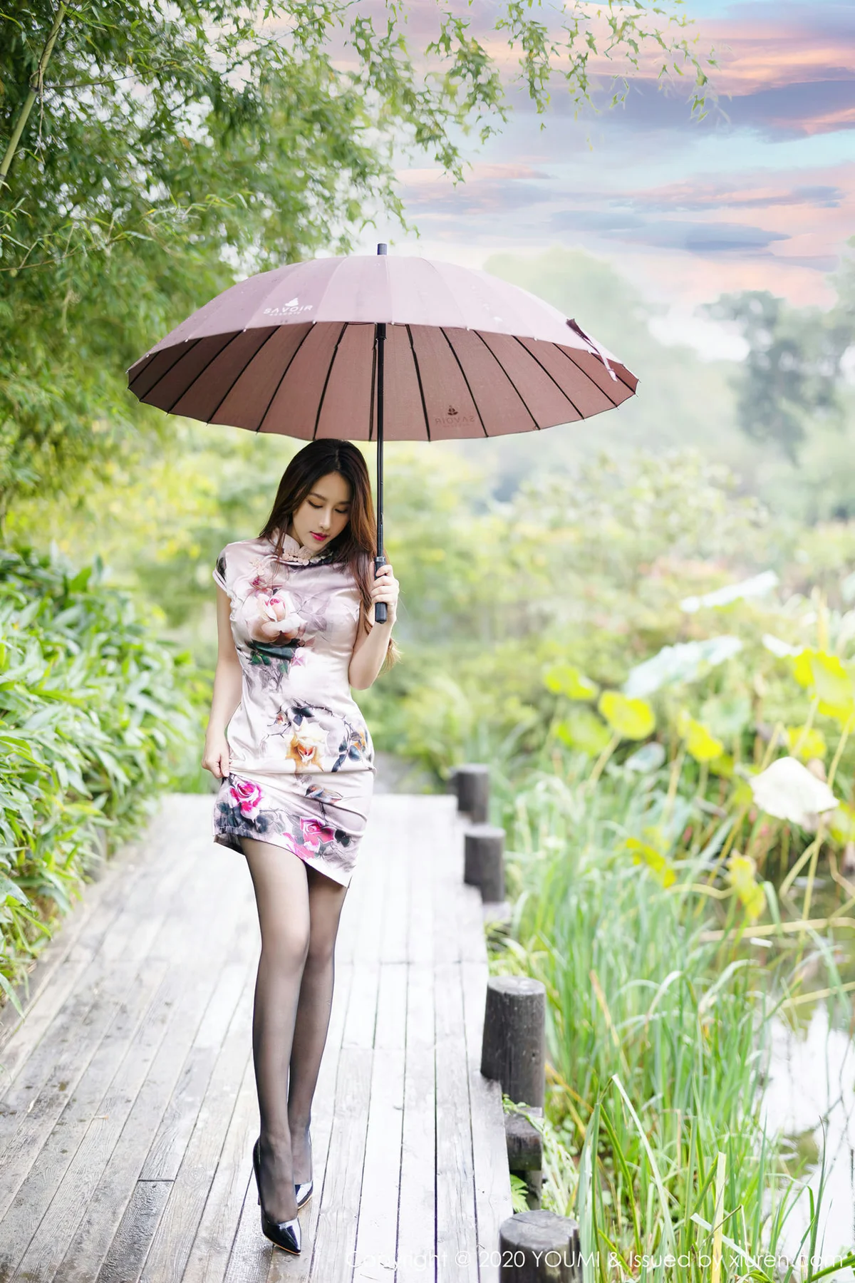 YOUMI 尤蜜荟 Vol.575 华美韵味旗袍 徐安安 - 2