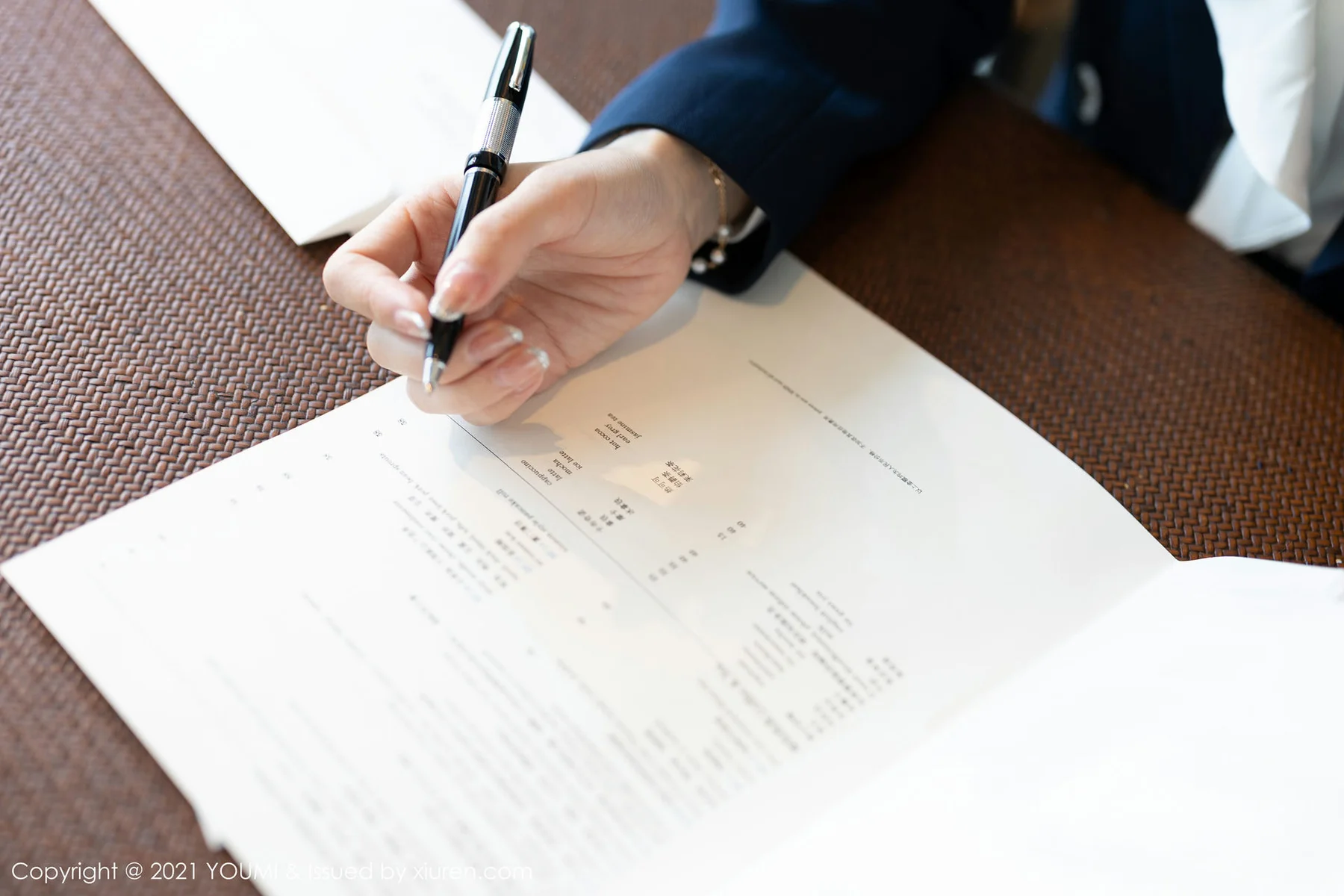 YOUMI 尤蜜荟 Vol.606 女强人与下属剧情主题 周于希 - 3