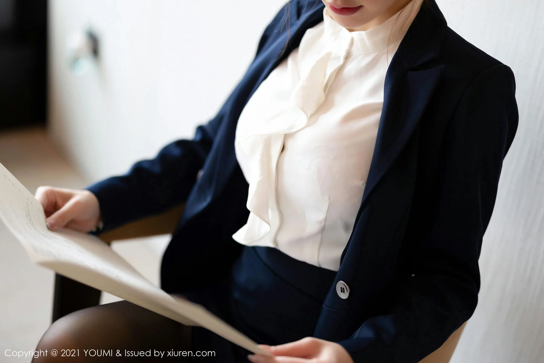 YOUMI 尤蜜荟 Vol.606 女强人与下属剧情主题 周于希 - 7