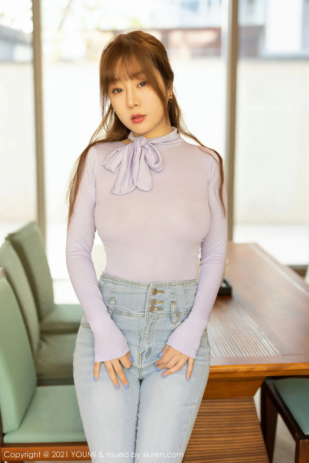 YOUMI 尤蜜荟 Vol.637  直爽牛仔裤 王雨纯 三亚旅拍1 - 3