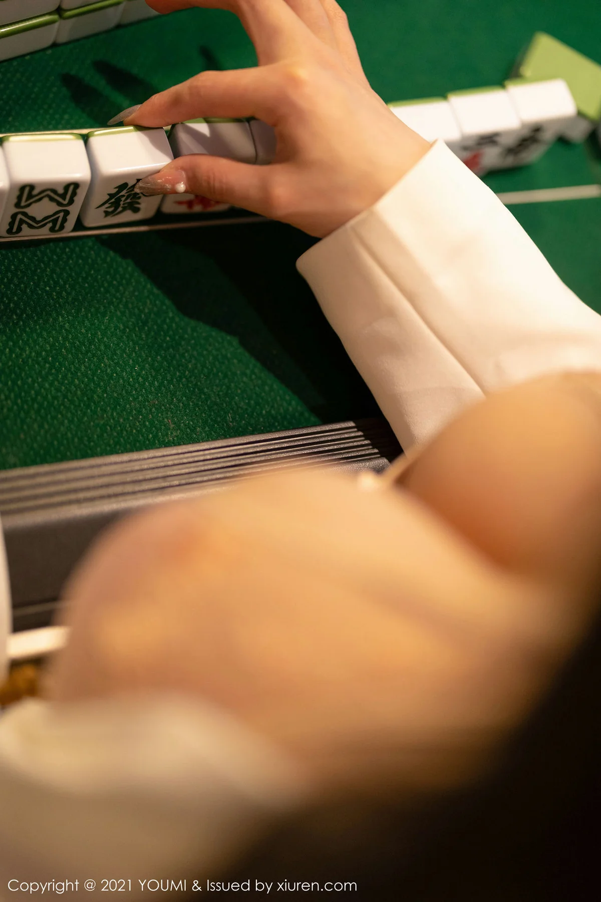 YOUMI 尤蜜荟 Vol.645  雀圣自摸天后 朱可儿Flower 打麻将剧情... - 3
