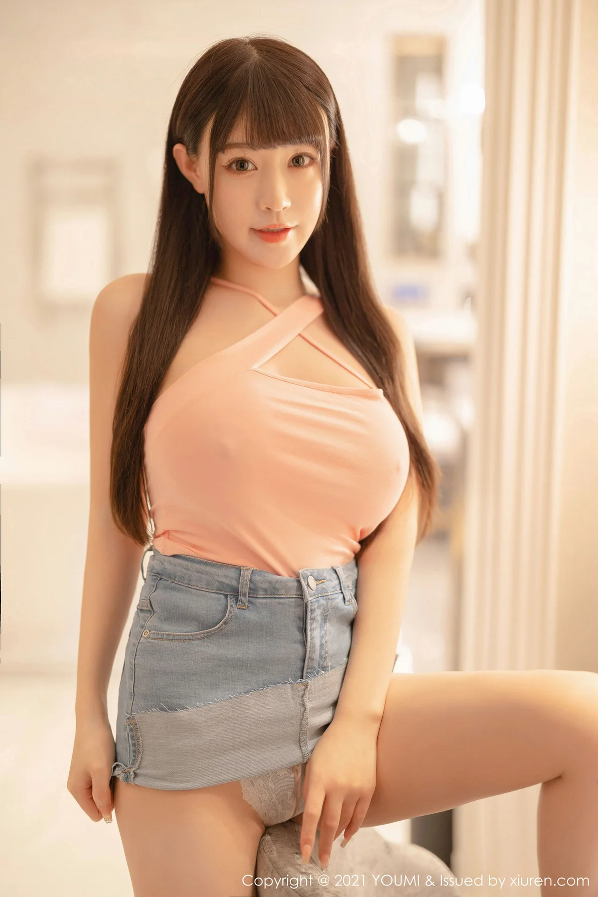 YOUMI 尤蜜荟 Vol.649  粉色服饰 朱可儿Flower 澳门旅拍 33 - 2