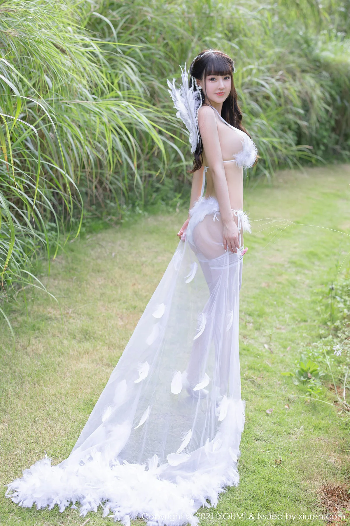 YOUMI 尤蜜荟 Vol.691 天使户外服饰 朱可儿Flower 桂林旅拍22 - 10