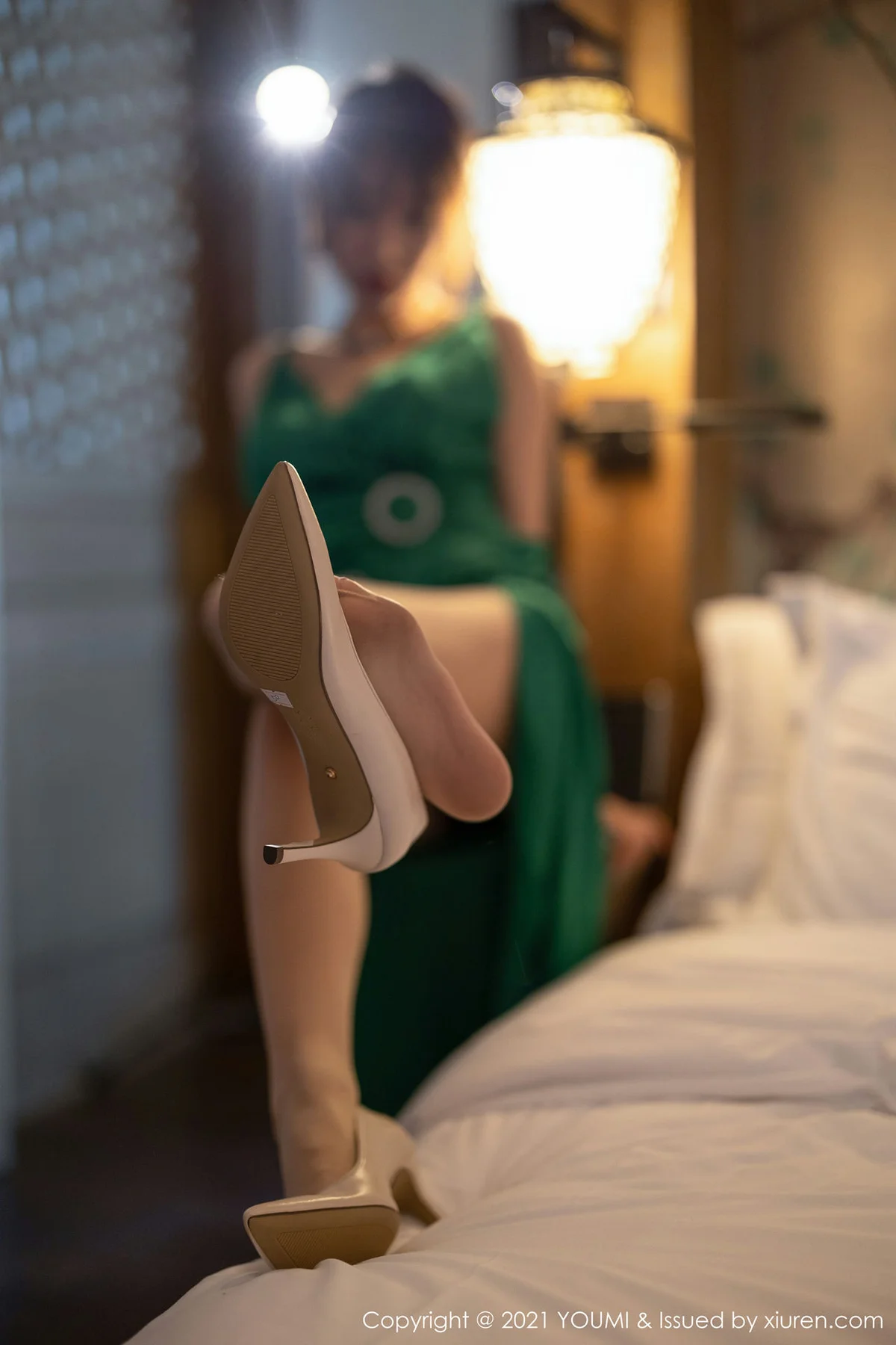 YOUMI 尤蜜荟 Vol.712 翠绿吊裙  玥儿玥er 桂林旅拍3 - 6