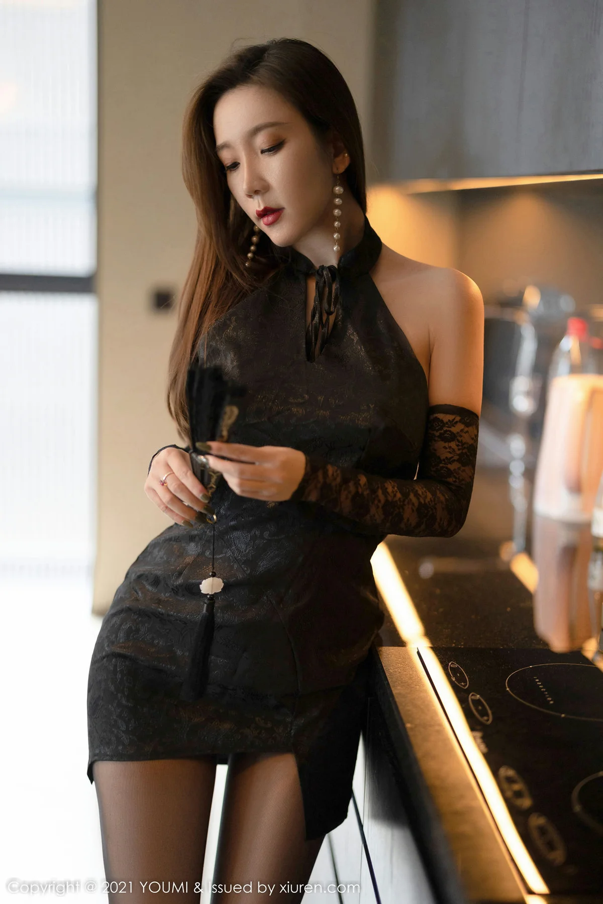YOUMI 尤蜜荟 Vol.727 露背上衣  艾静香 成都旅拍 - 3