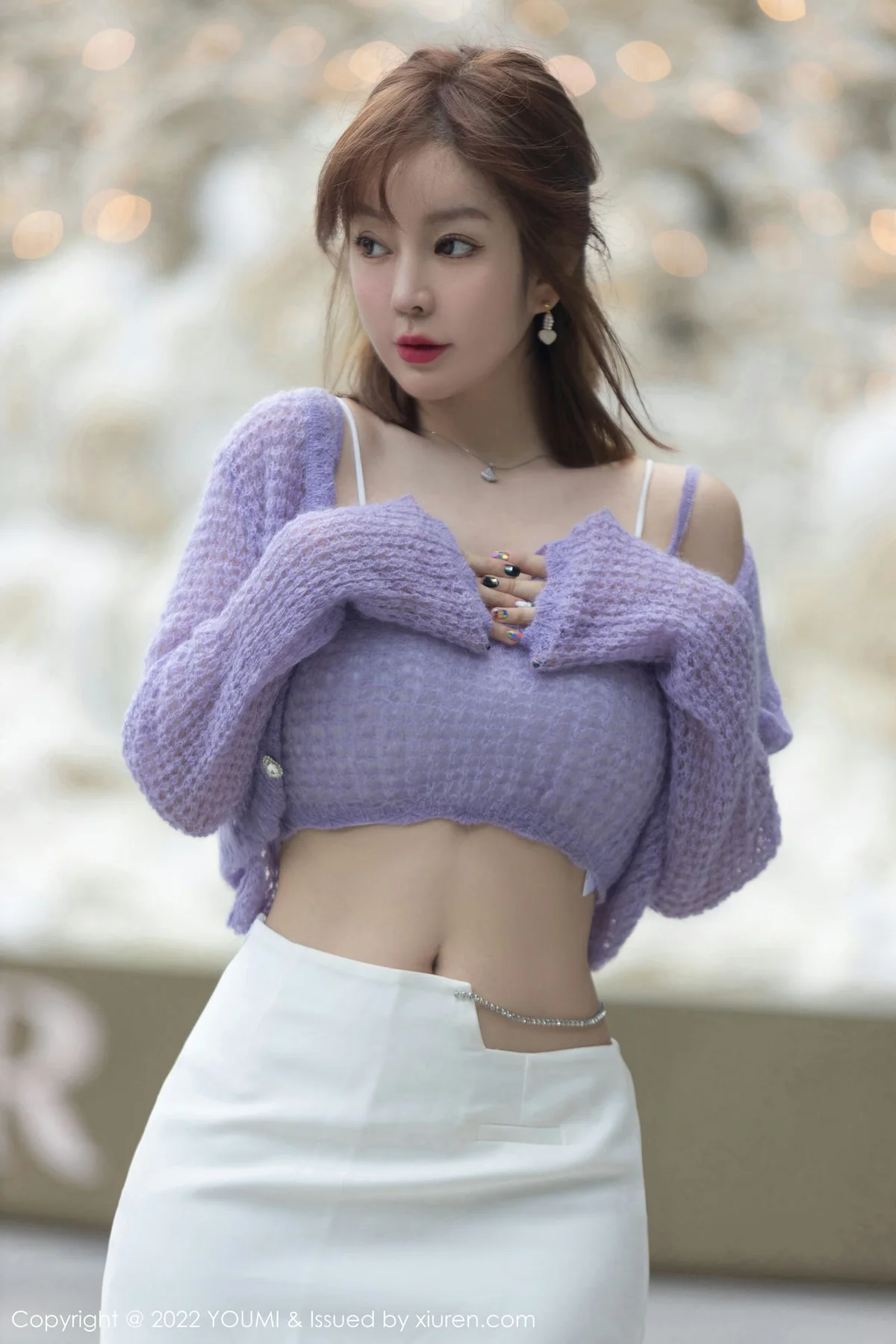 YOUMI 尤蜜荟 Vol.760 白色短裙 王雨纯 三亚旅拍1 - 8