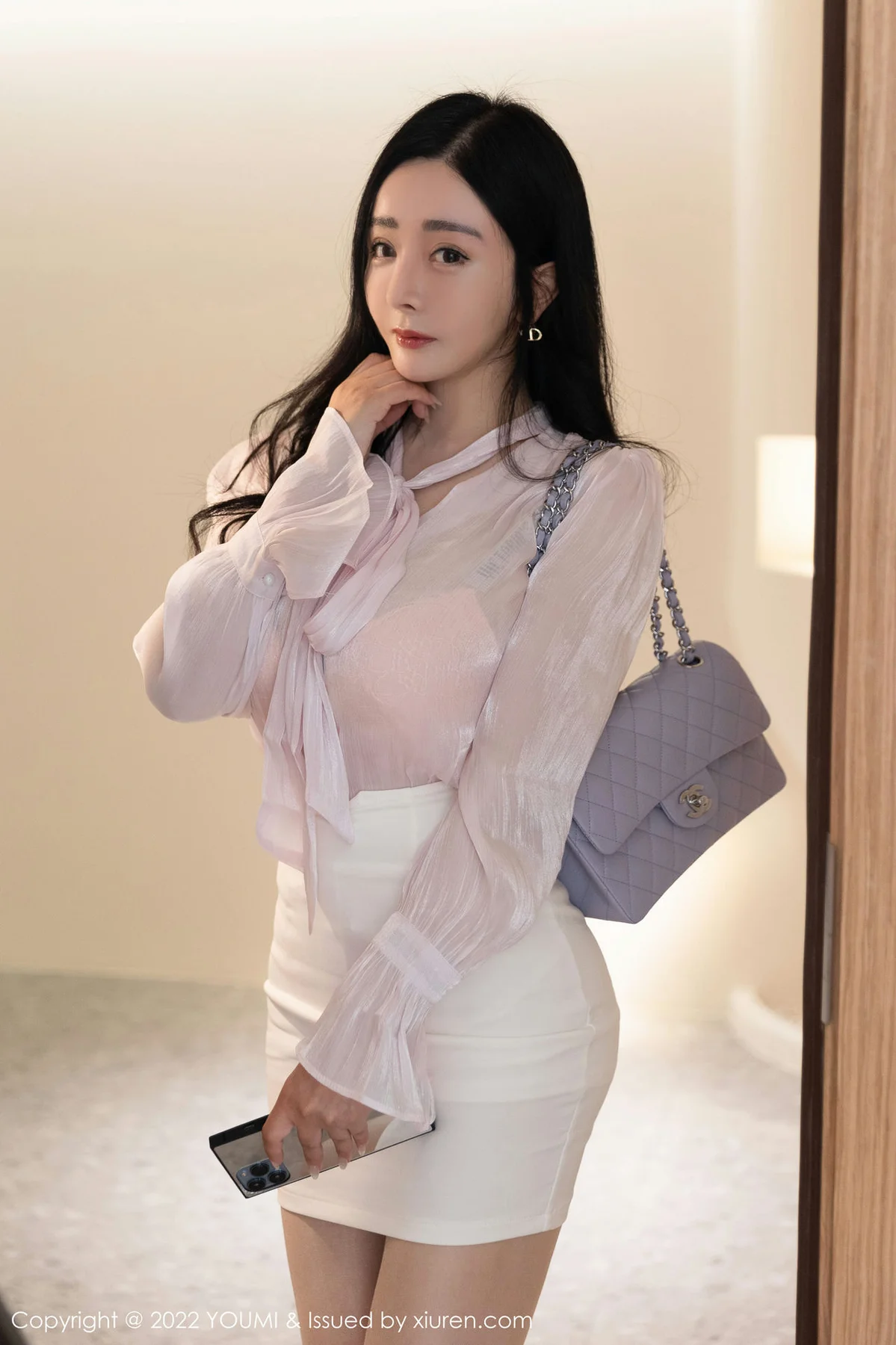 YOUMI 尤蜜荟 Vol.801 粉色内衣 允爾 大理旅拍 - 2