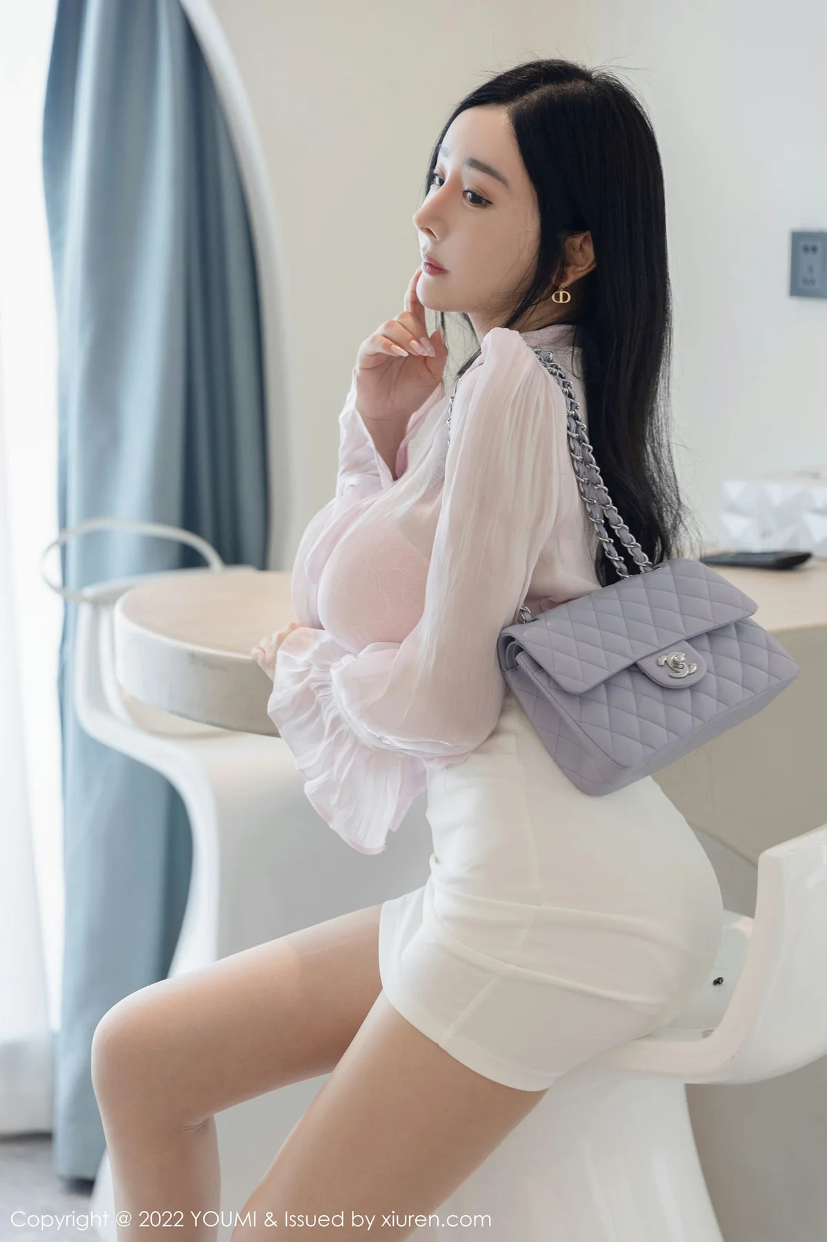 YOUMI 尤蜜荟 Vol.801 粉色内衣 允爾 大理旅拍 - 10