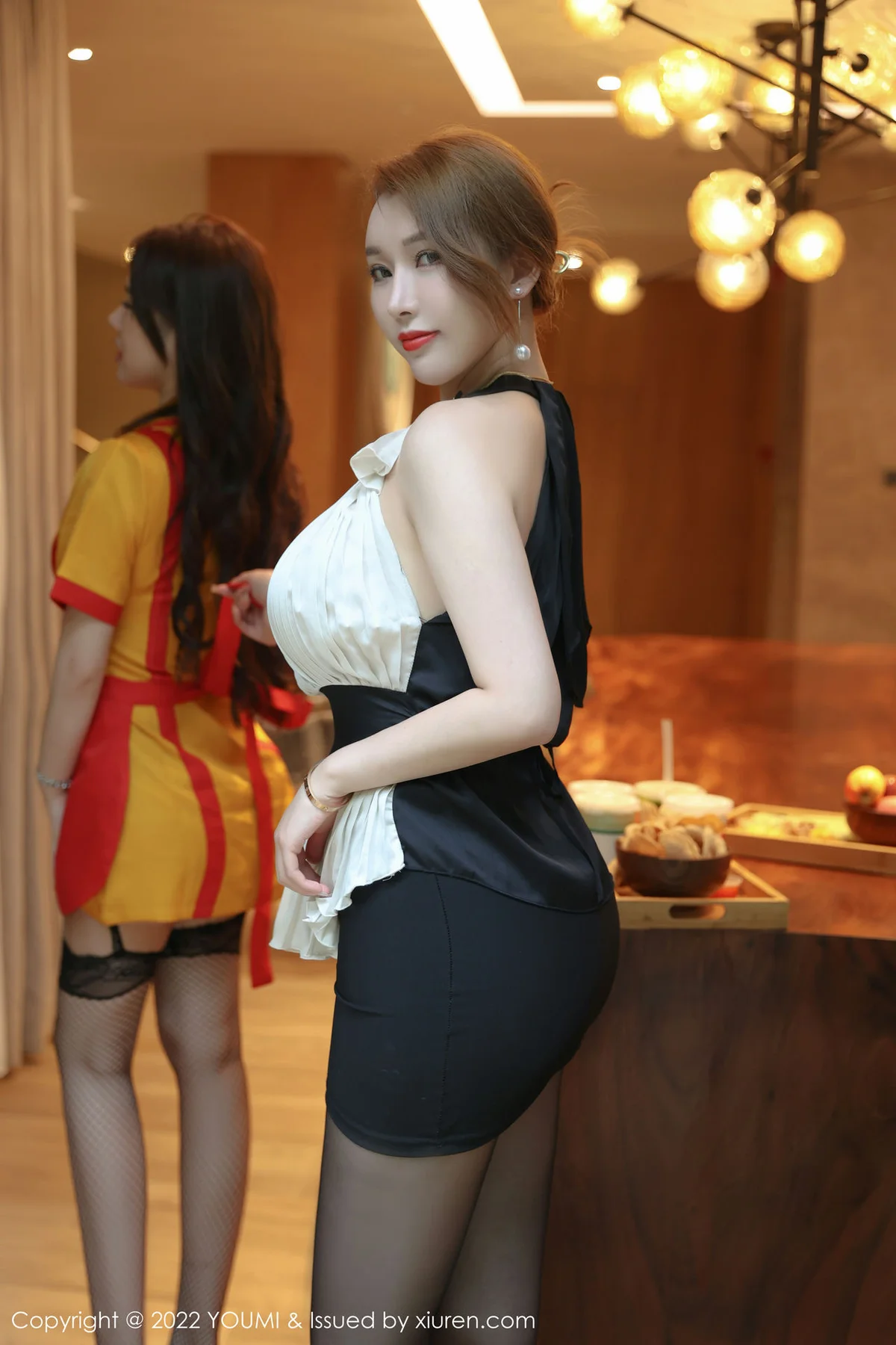 YOUMI 尤蜜荟 Vol.818 魅惑黑丝 Egg-尤妮丝Egg 海南万宁旅拍33 - 3