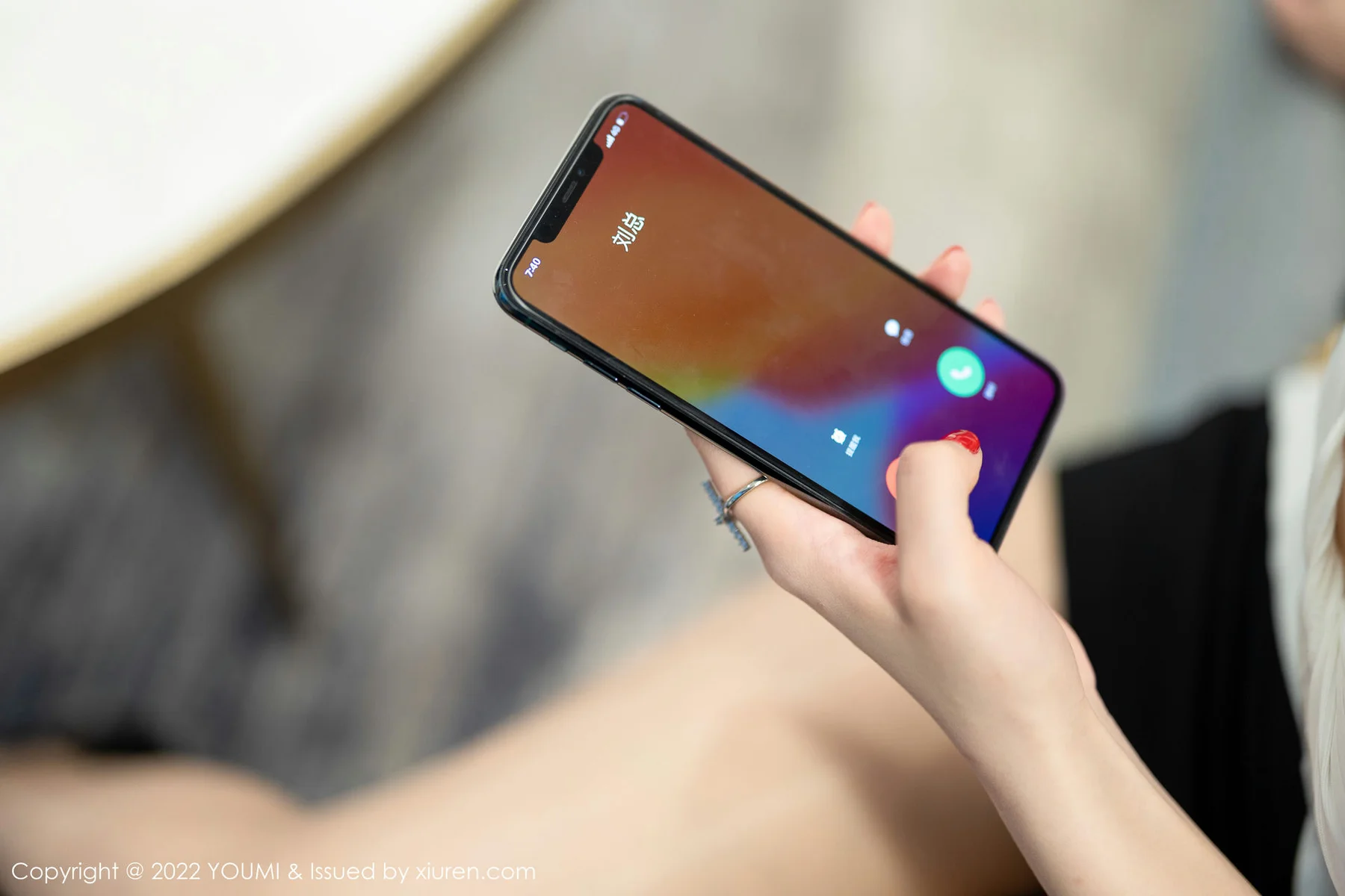 YOUMI 尤蜜荟 Vol.832 黑色短裙 奶瓶土肥圆矮挫丑黑穷 性感私... - 1