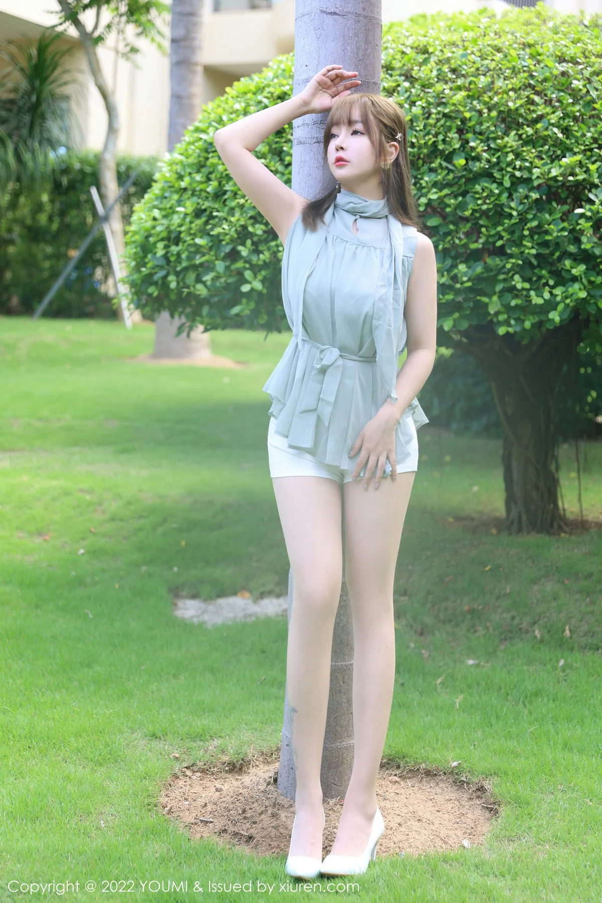 YOUMI 尤蜜荟 Vol.841 王雨纯 原色丝袜海南万宁旅拍 - 5