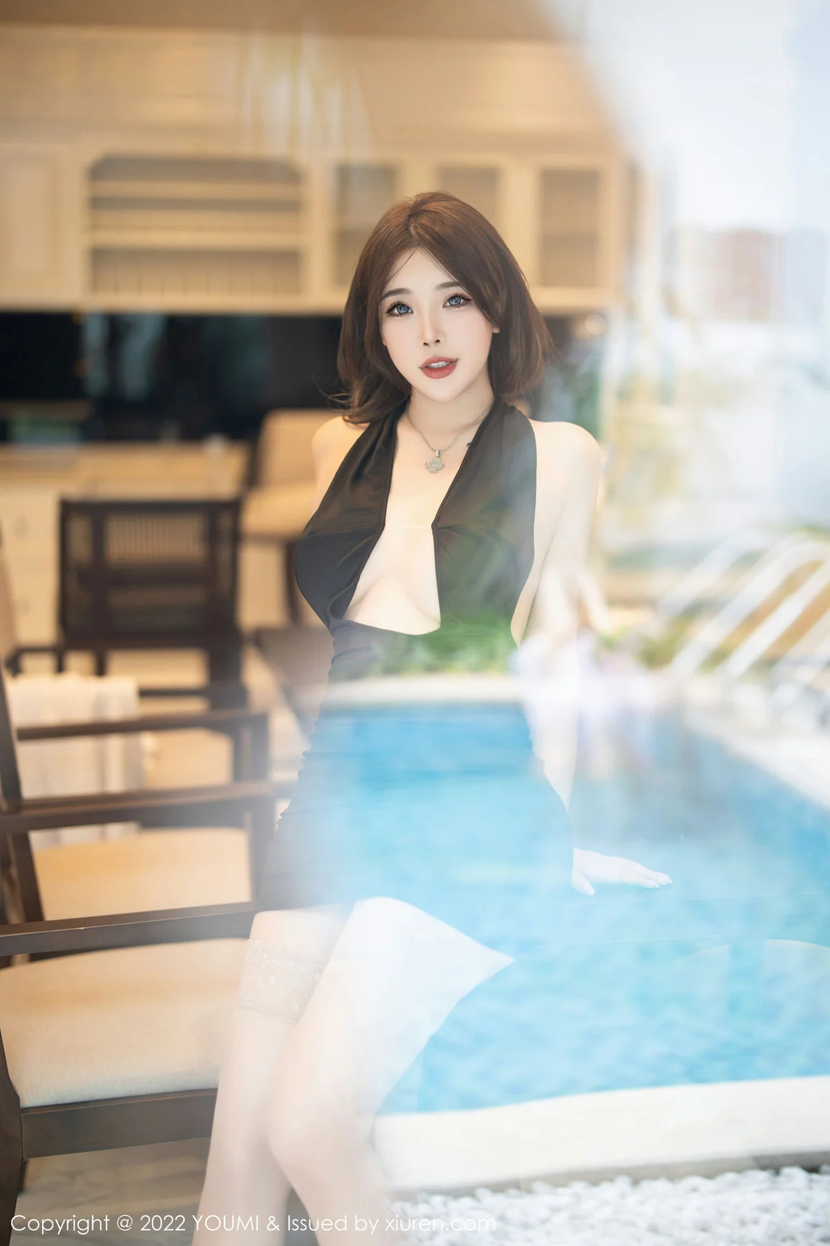 YOUMI 尤蜜荟 Vol.871 小海臀Rena 连衣短裙西双版纳旅拍 - 3