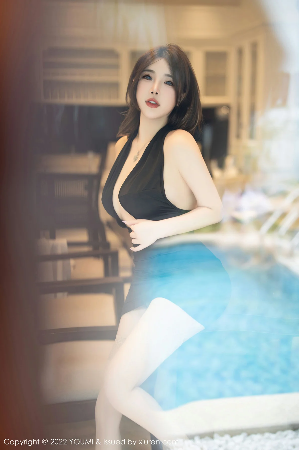 YOUMI 尤蜜荟 Vol.871 小海臀Rena 连衣短裙西双版纳旅拍 - 7