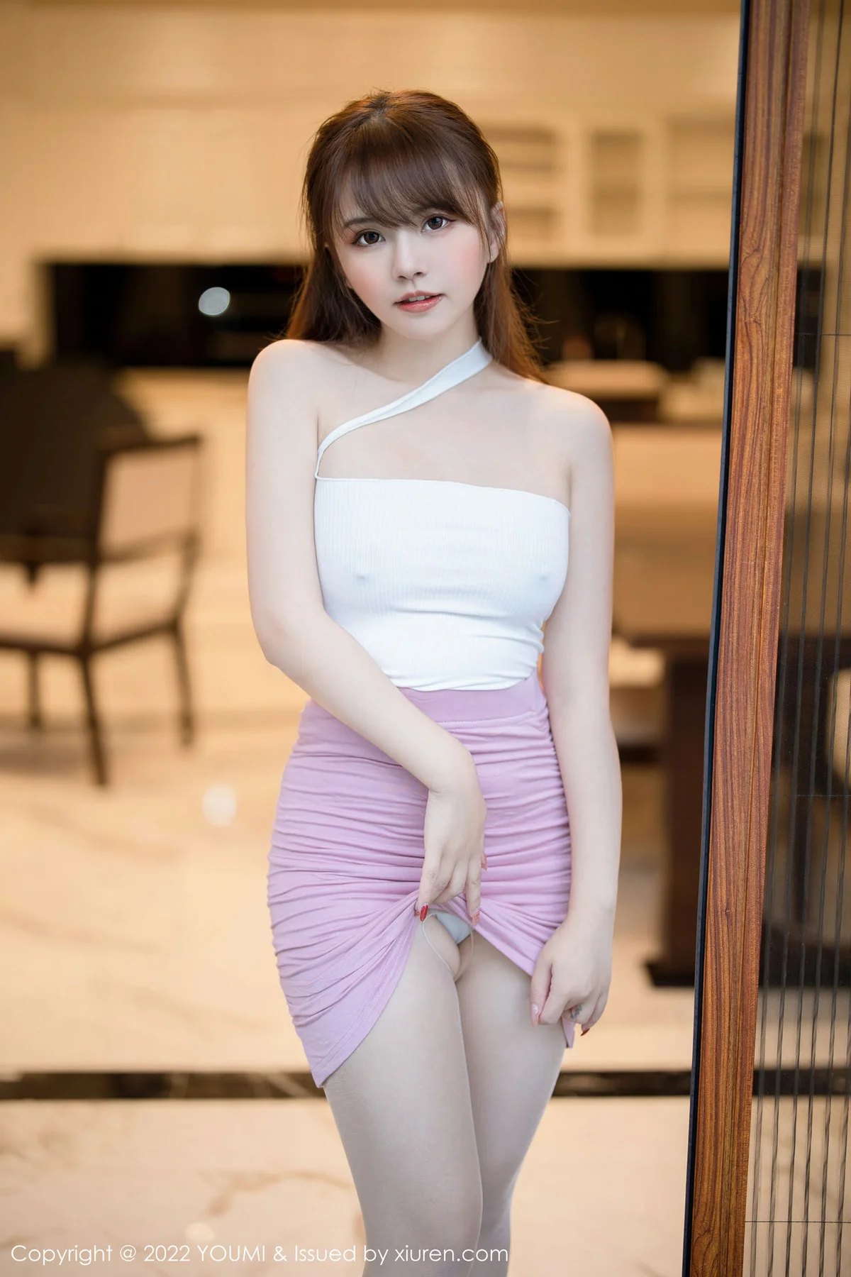 YOUMI 尤蜜荟 Vol.872 张思允Nice 诱人原色丝袜西双版纳旅拍 - 2