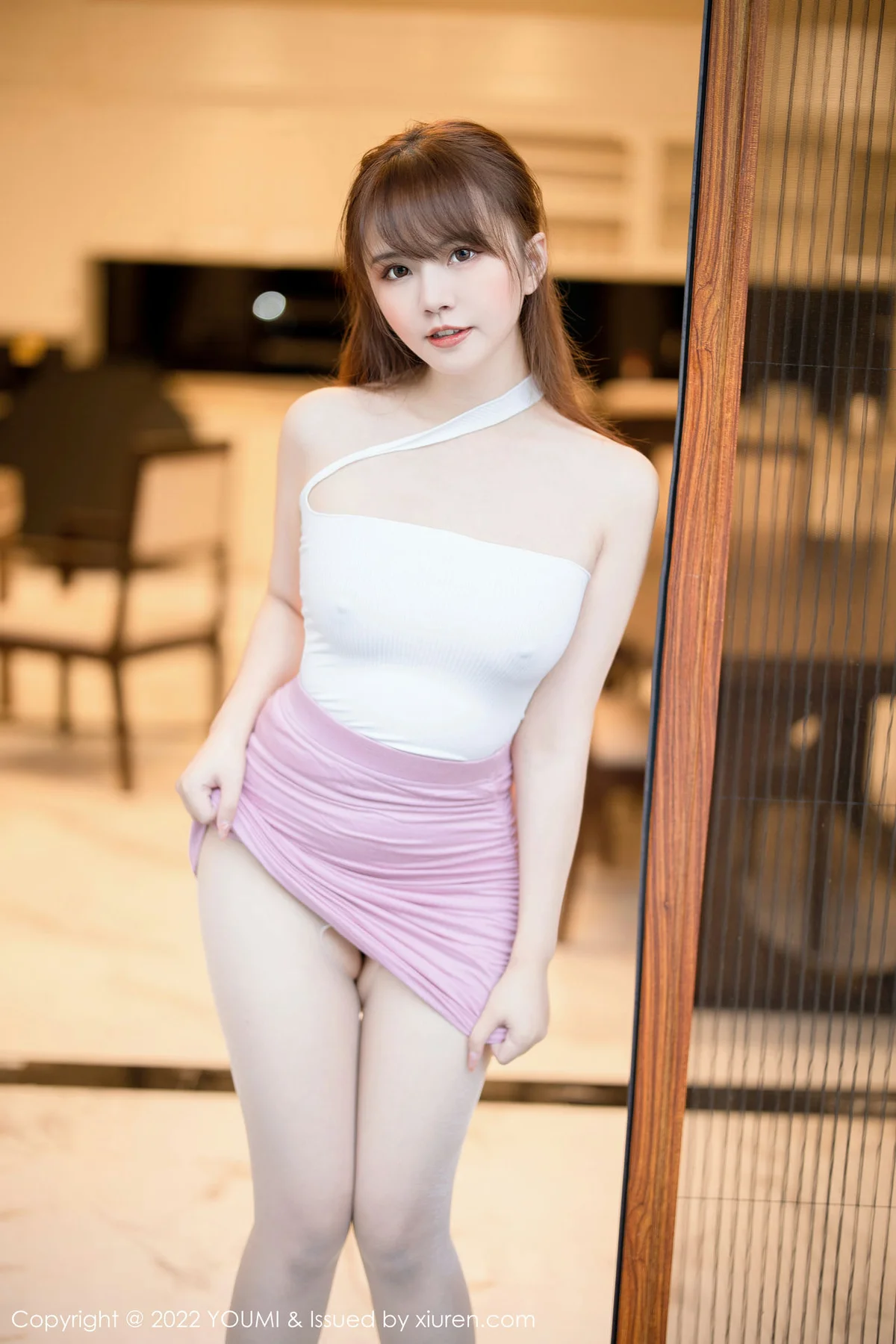 YOUMI 尤蜜荟 Vol.872 张思允Nice 诱人原色丝袜西双版纳旅拍 - 5