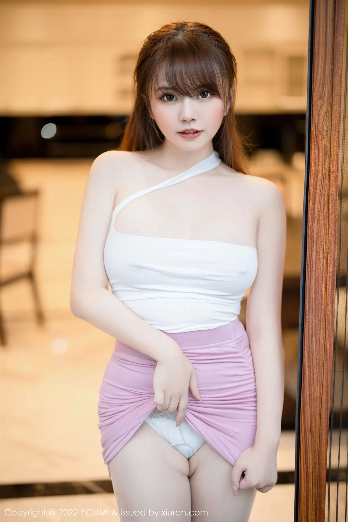 YOUMI 尤蜜荟 Vol.872 张思允Nice 诱人原色丝袜西双版纳旅拍 - 2