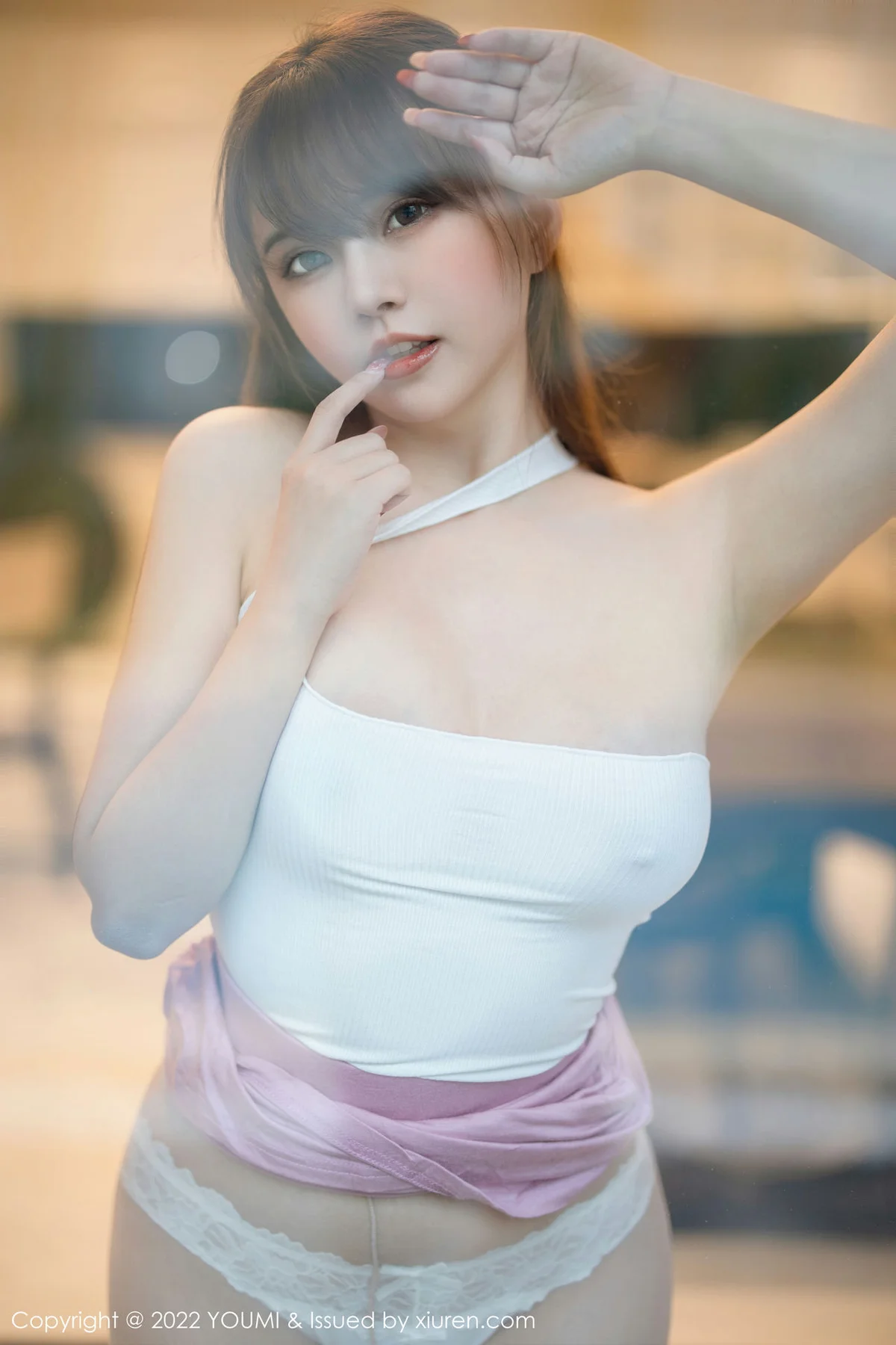 YOUMI 尤蜜荟 Vol.872 张思允Nice 诱人原色丝袜西双版纳旅拍 - 10