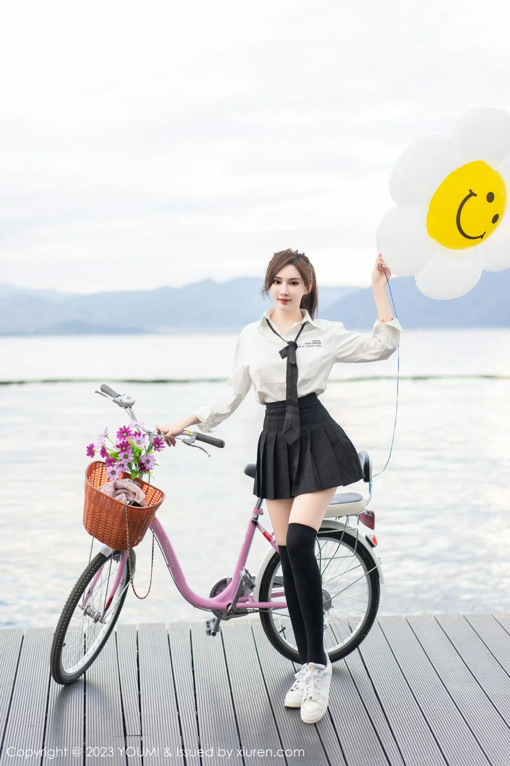 YOUMI 尤蜜荟 Vol.903 Carol周妍希 黑色长筒袜大理旅拍1 - 6