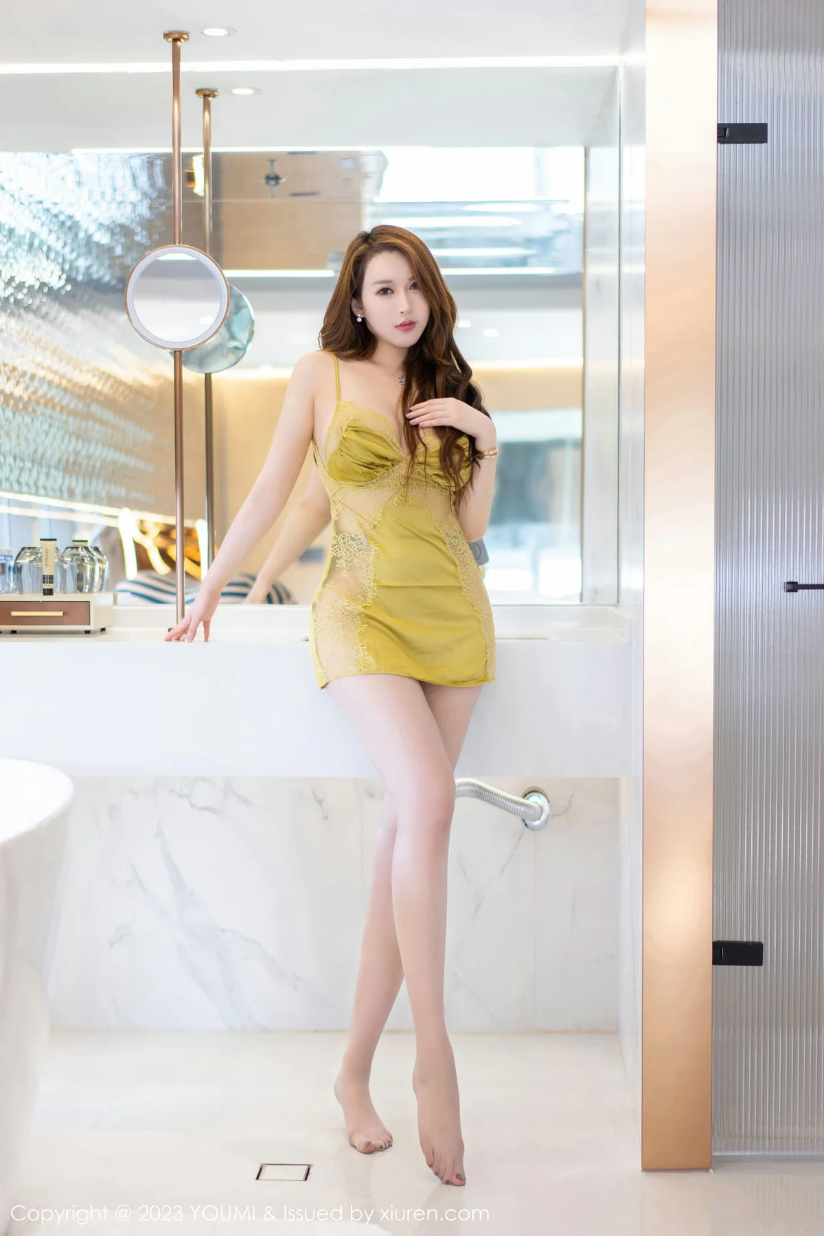 YOUMI 尤蜜荟 Vol.923 尤妮丝Egg  肥臀玉足诱惑1 - 2